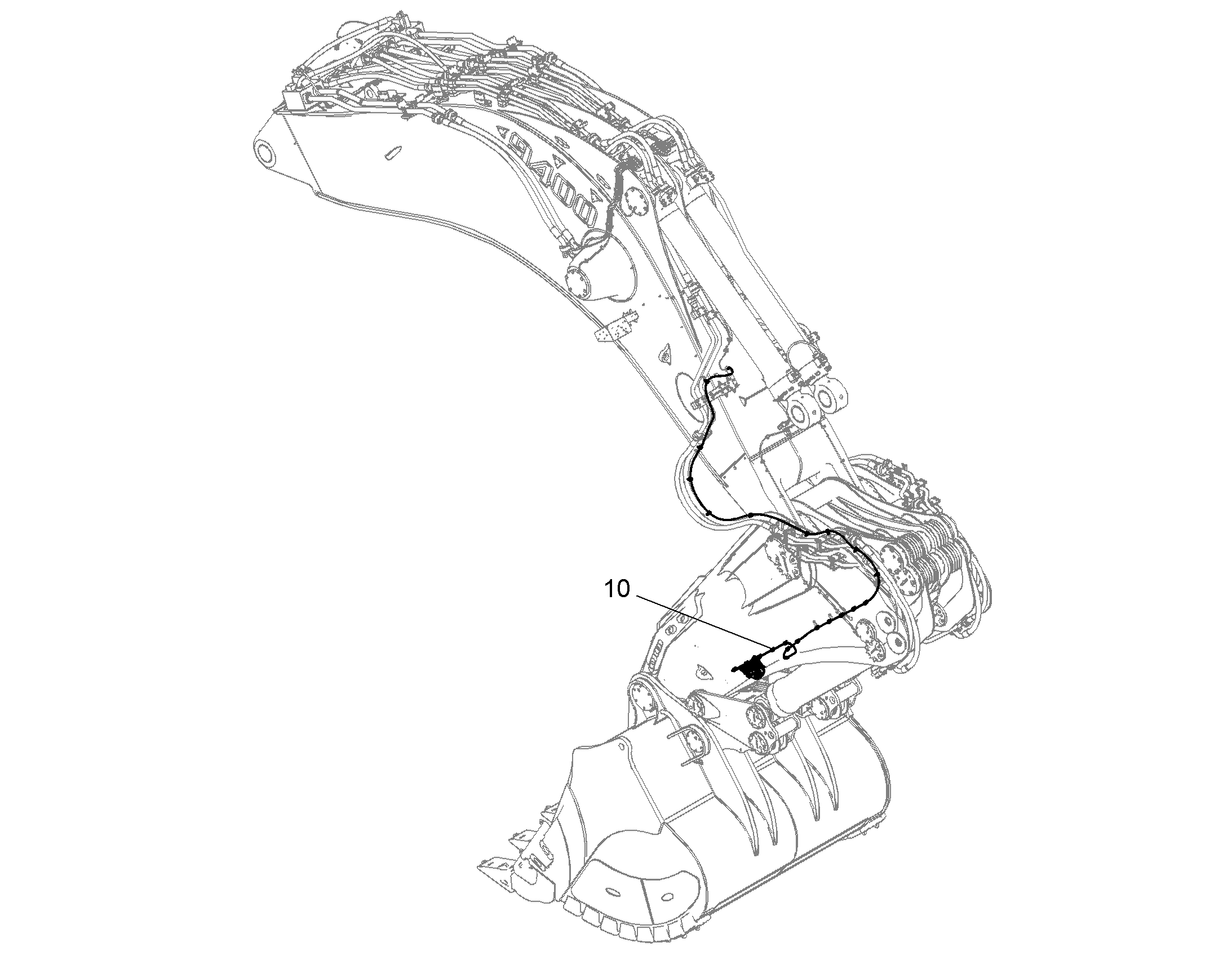 KIT POSITION SENSOR STICK(BH) 12187716 LIEBHERR