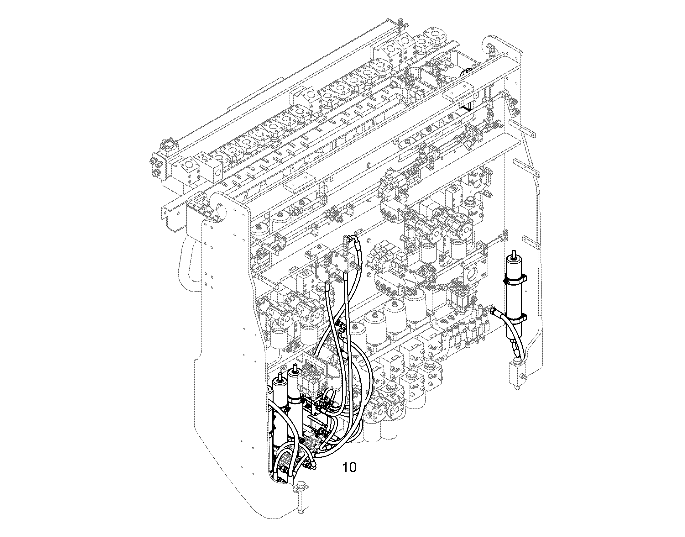 АККУМУЛЯТОР ДАВЛЕНИЯ, УСТ. 12712064 LIEBHERR
