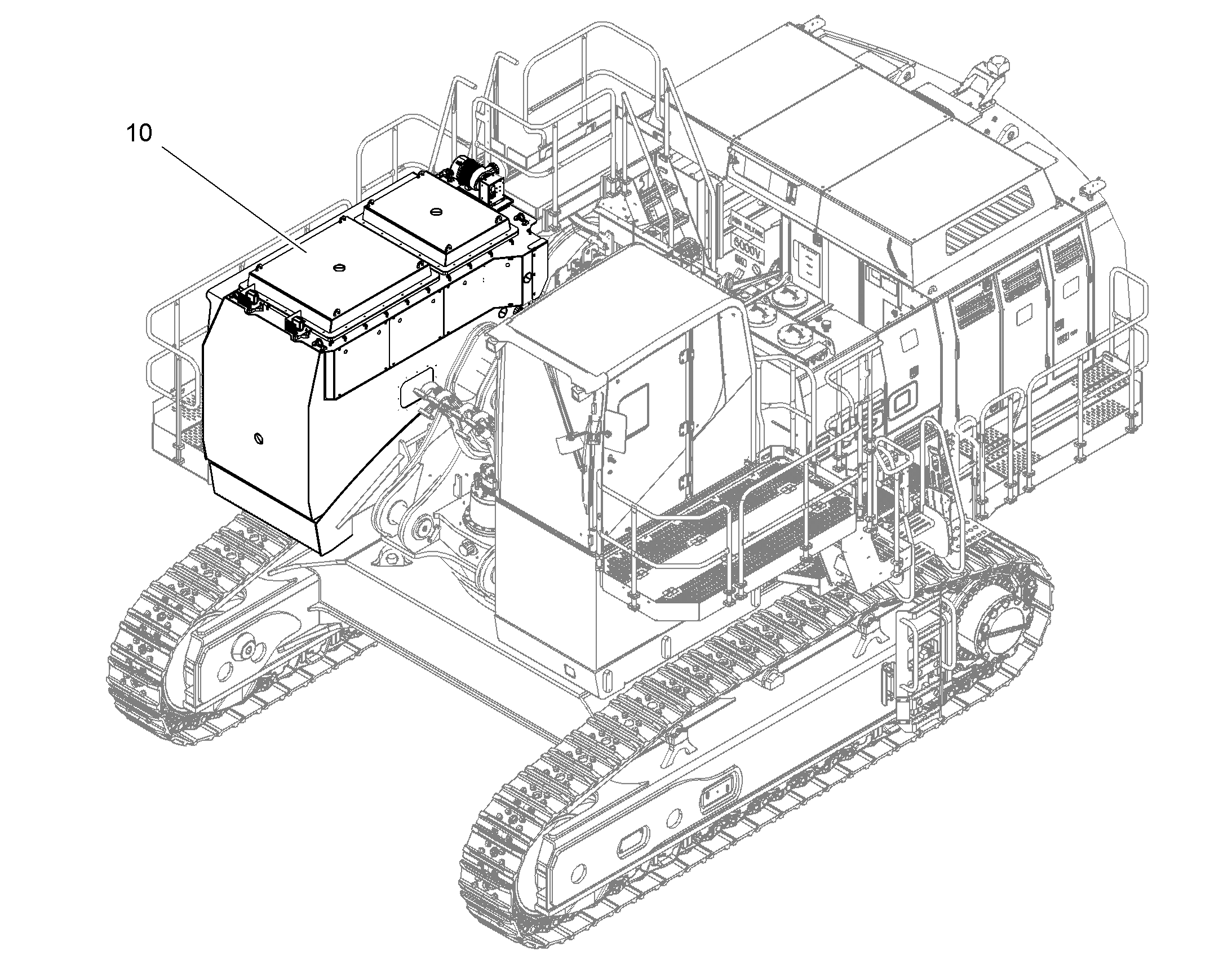 СИЛОВОЙ ШКАФ (В СБОРЕ) 12197559 LIEBHERR