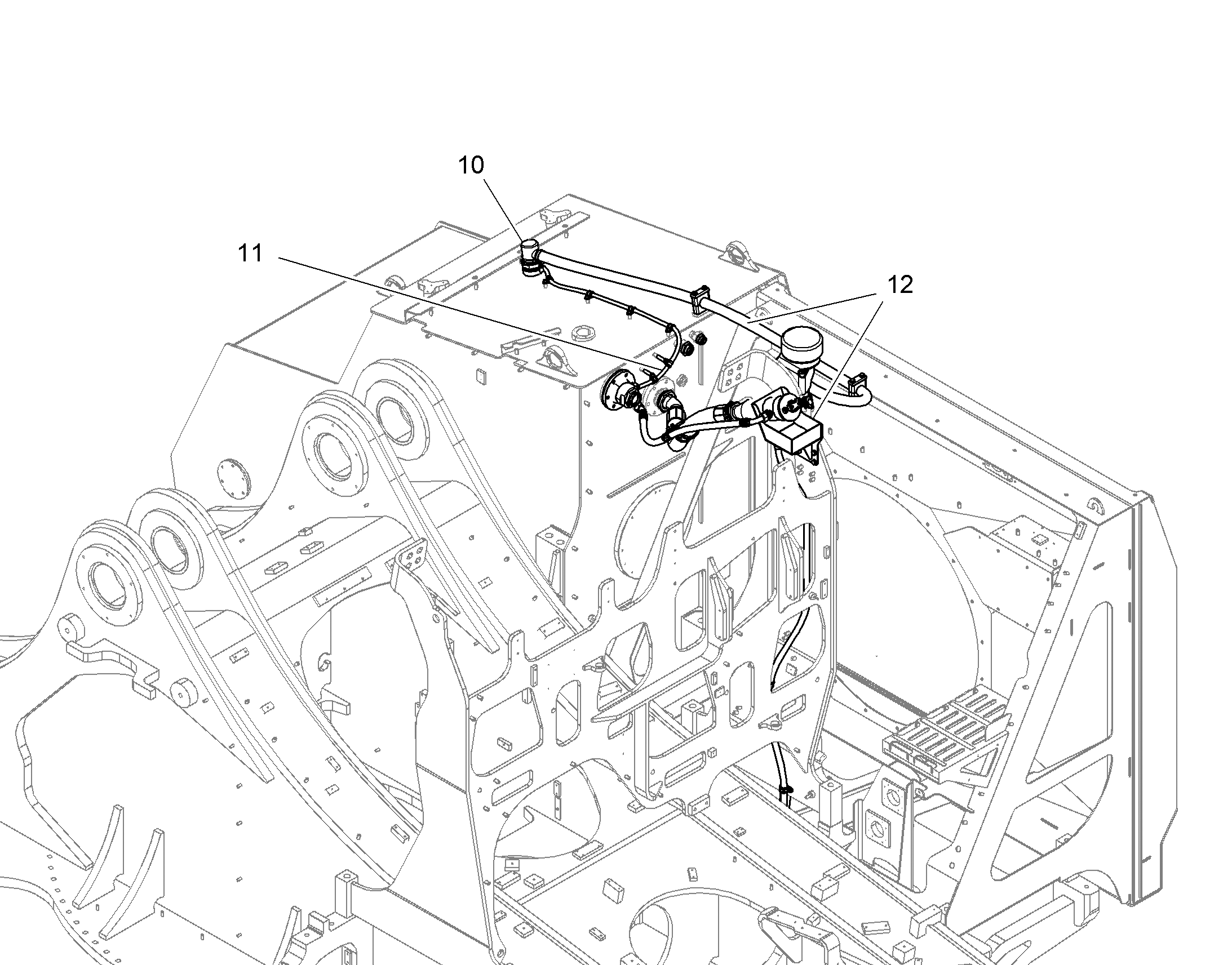 FUEL SYSTEM CONTROL VALVE 12196422 LIEBHERR