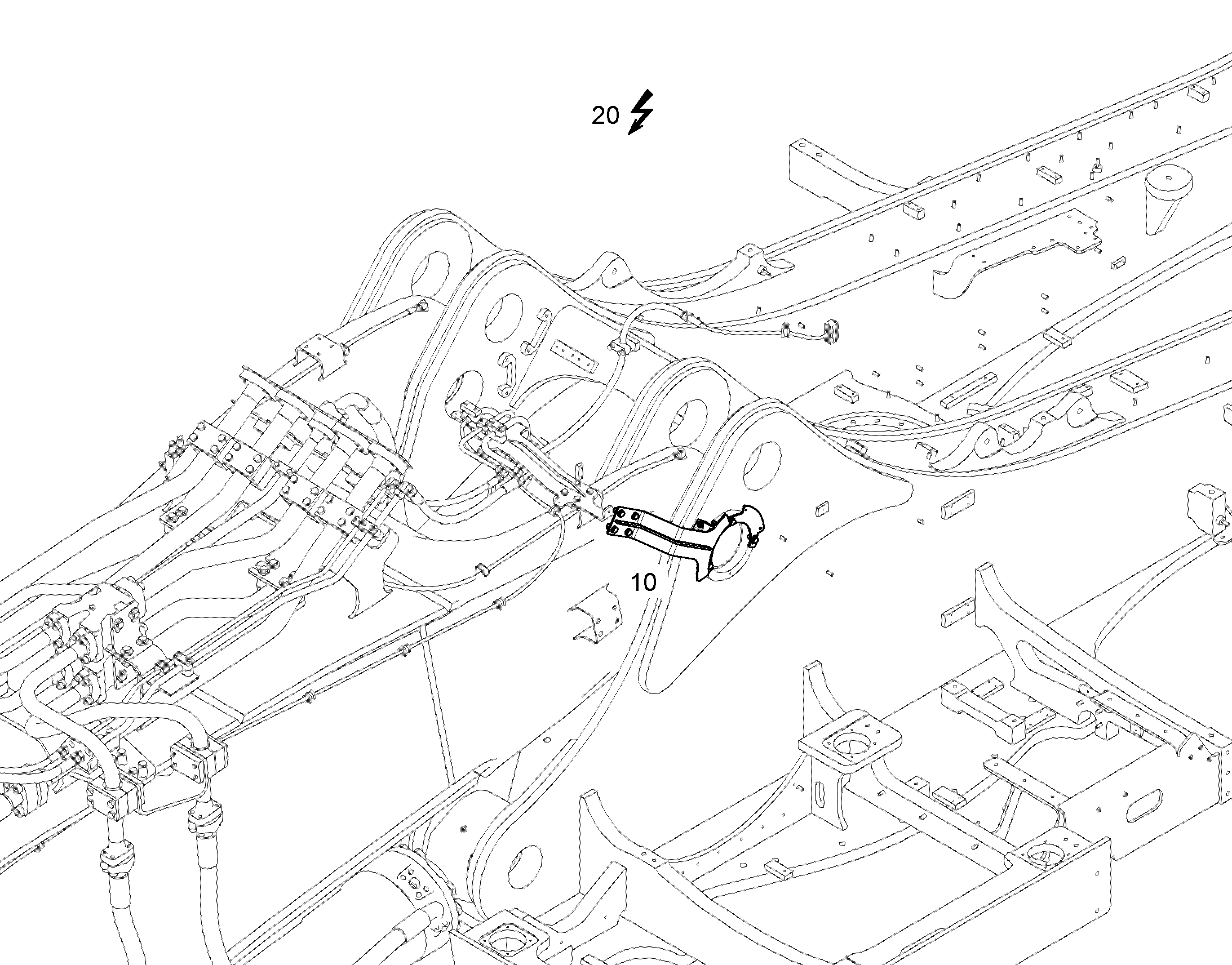 ПОДЪЕМНЫЙ ЦИЛИНДР ОТКЛЮЧЕНИЕ 12715400 LIEBHERR