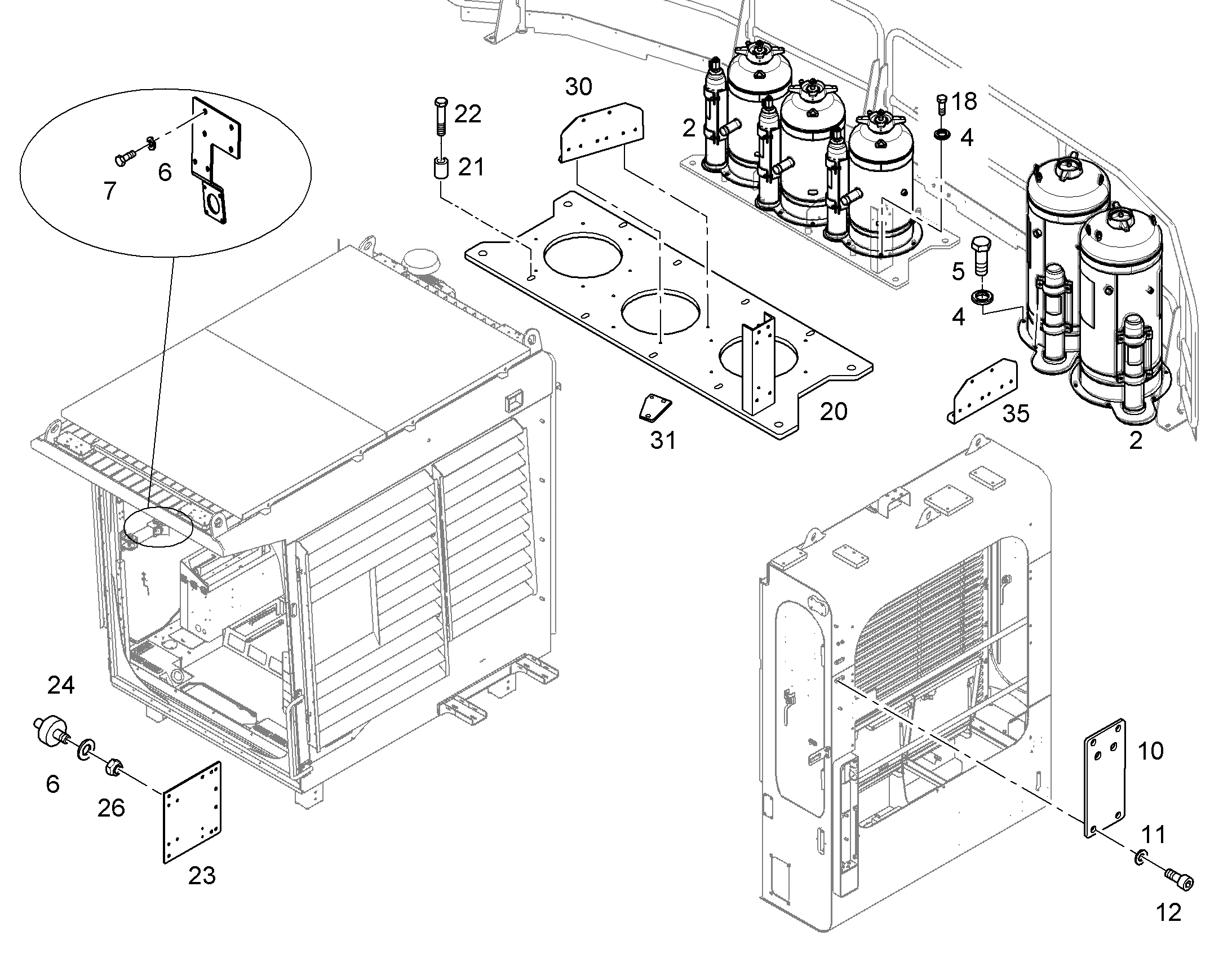 ОГНЕТУШИТЕЛЬ 12231455 LIEBHERR