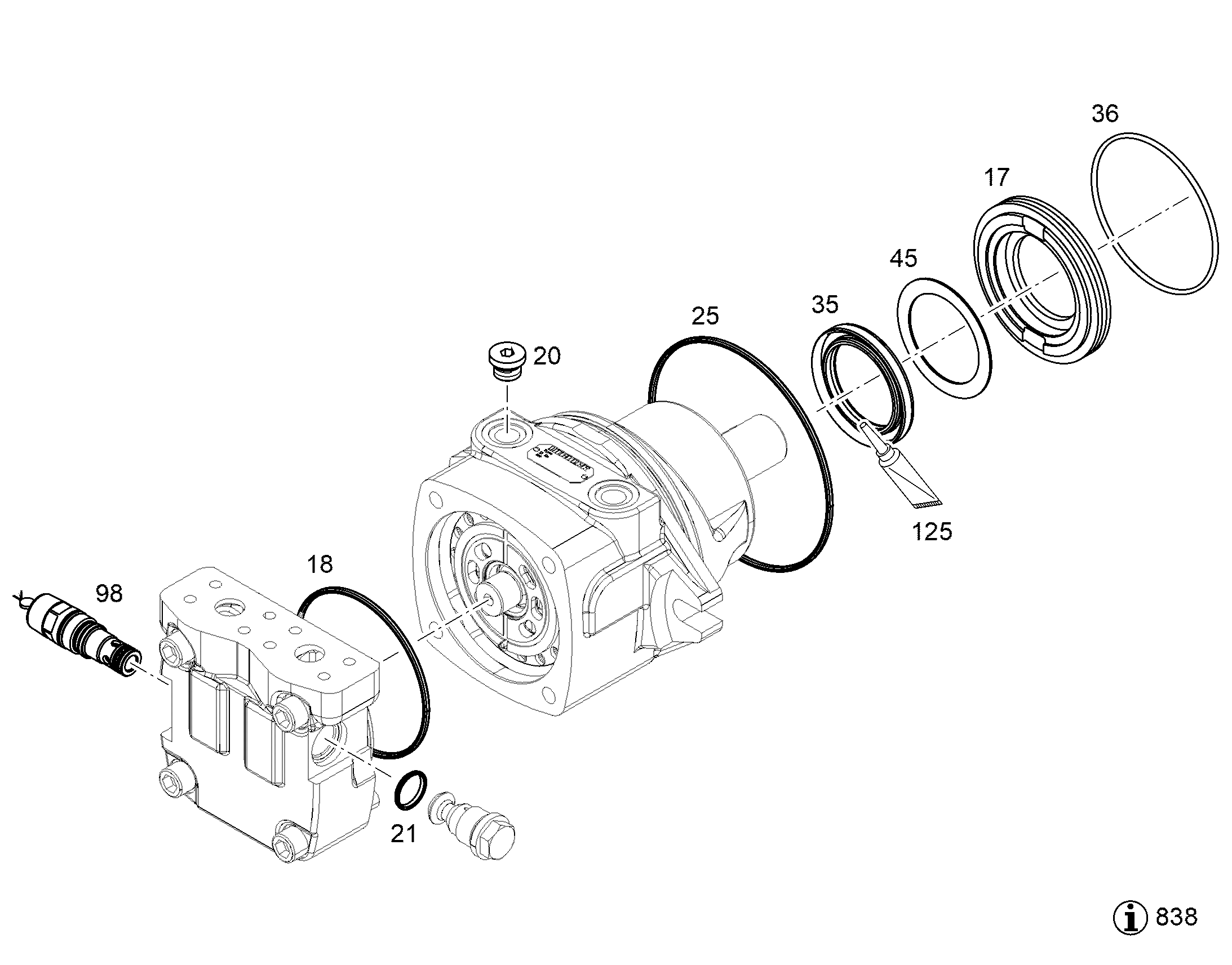 МОНТАЖНАЯ ИНСТРУКЦИЯ RWDR 12886412 LIEBHERR
