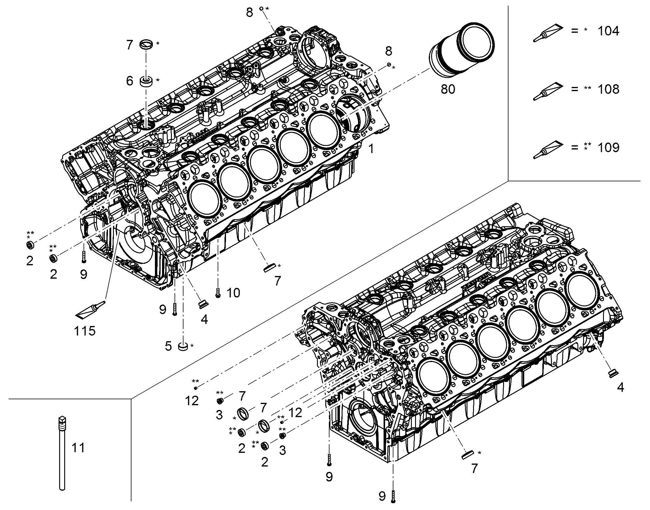 КРЫШКА ЗАПОРНАЯ B/50 10036401 LIEBHERR