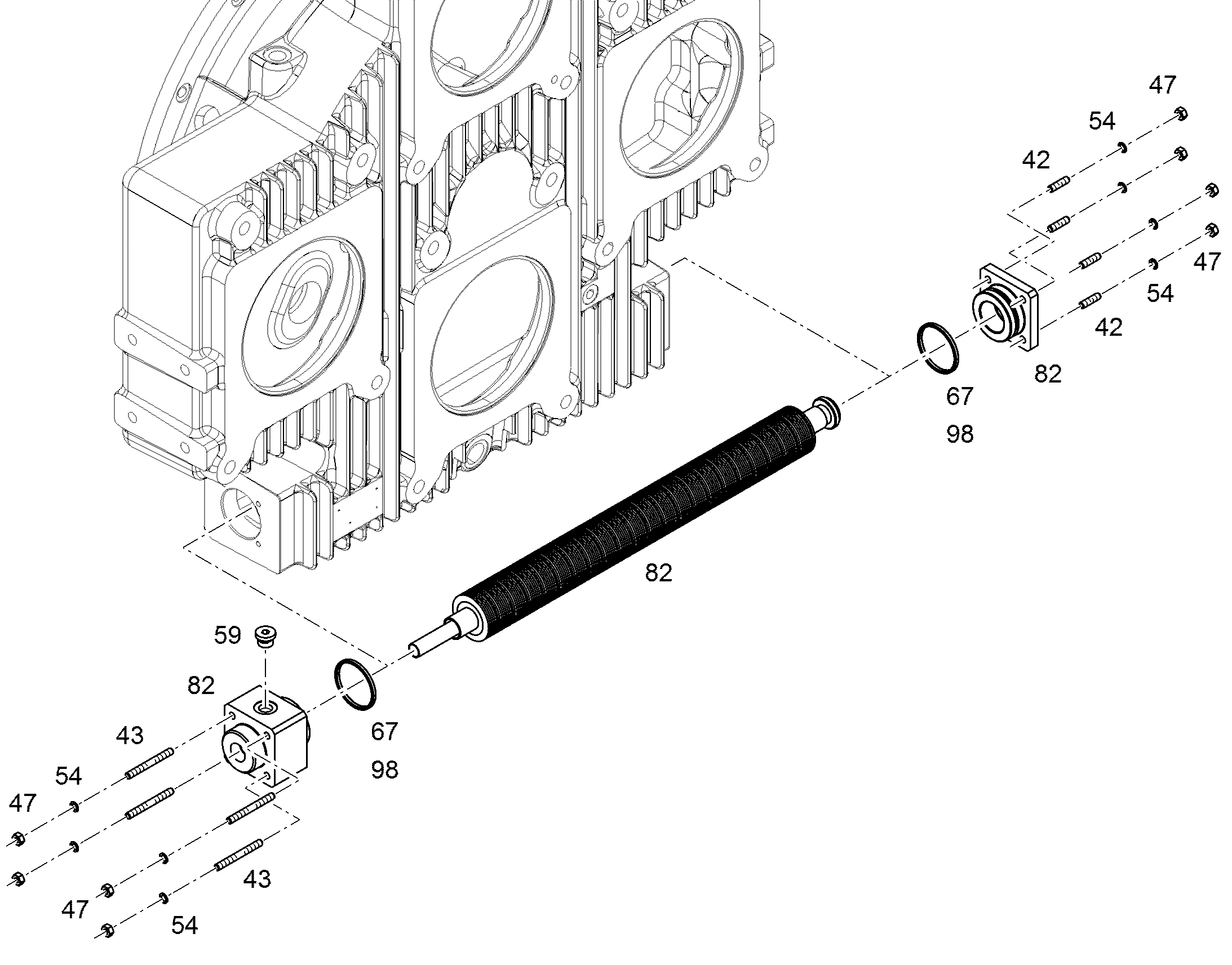 КОМПЛЕКТ УПЛОТНЕНИЙ 11445285 LIEBHERR