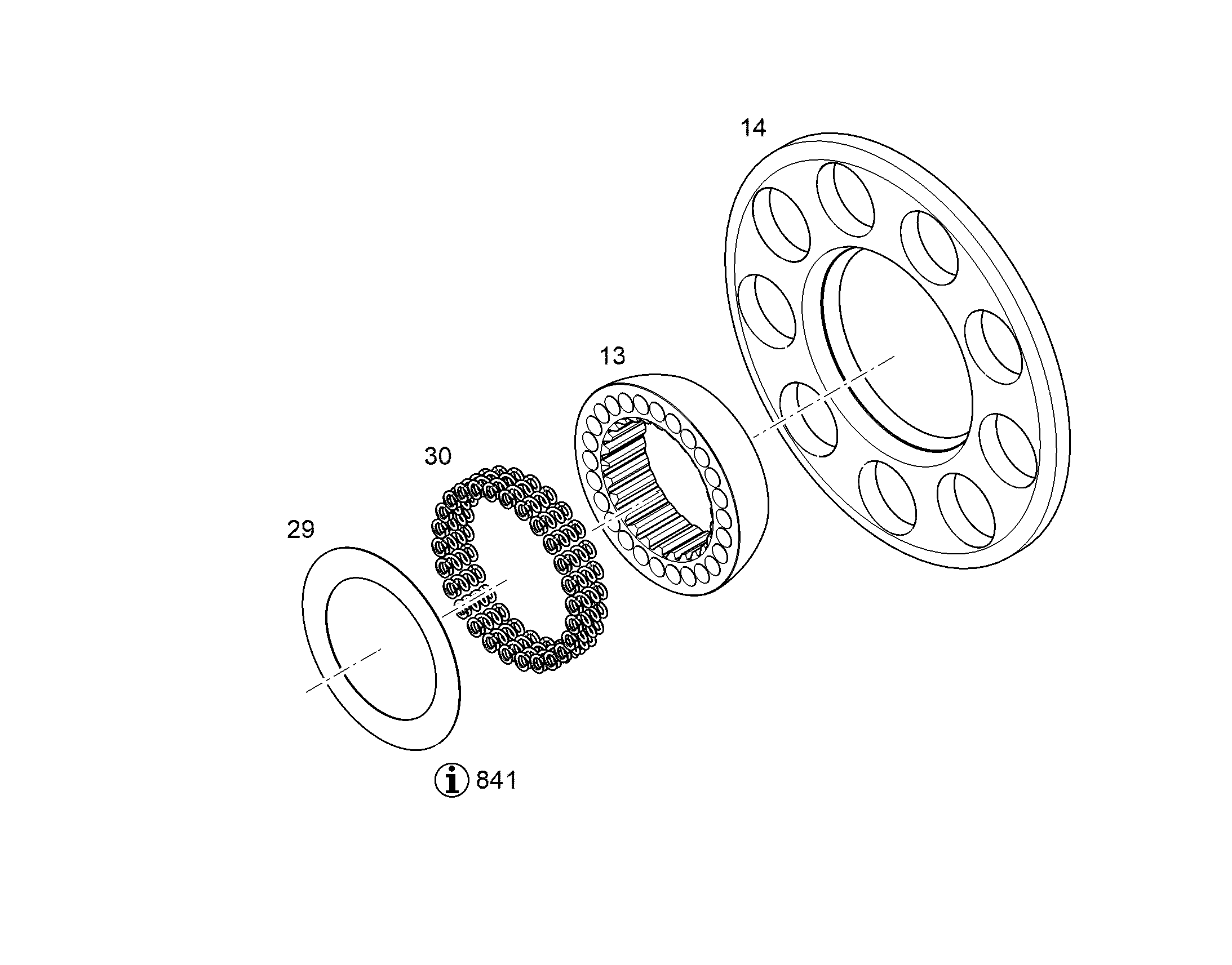 ШАР ОТВОДА NG 125-130 9073148 LIEBHERR