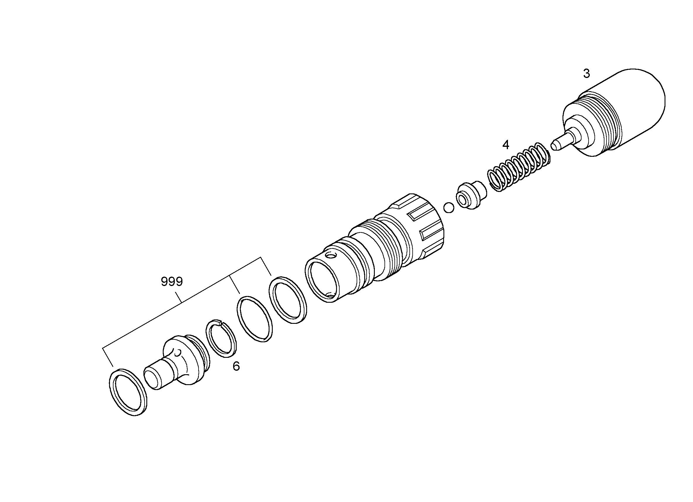 Прижимная пружина 4X16X41,8 7013515 LIEBHERR
