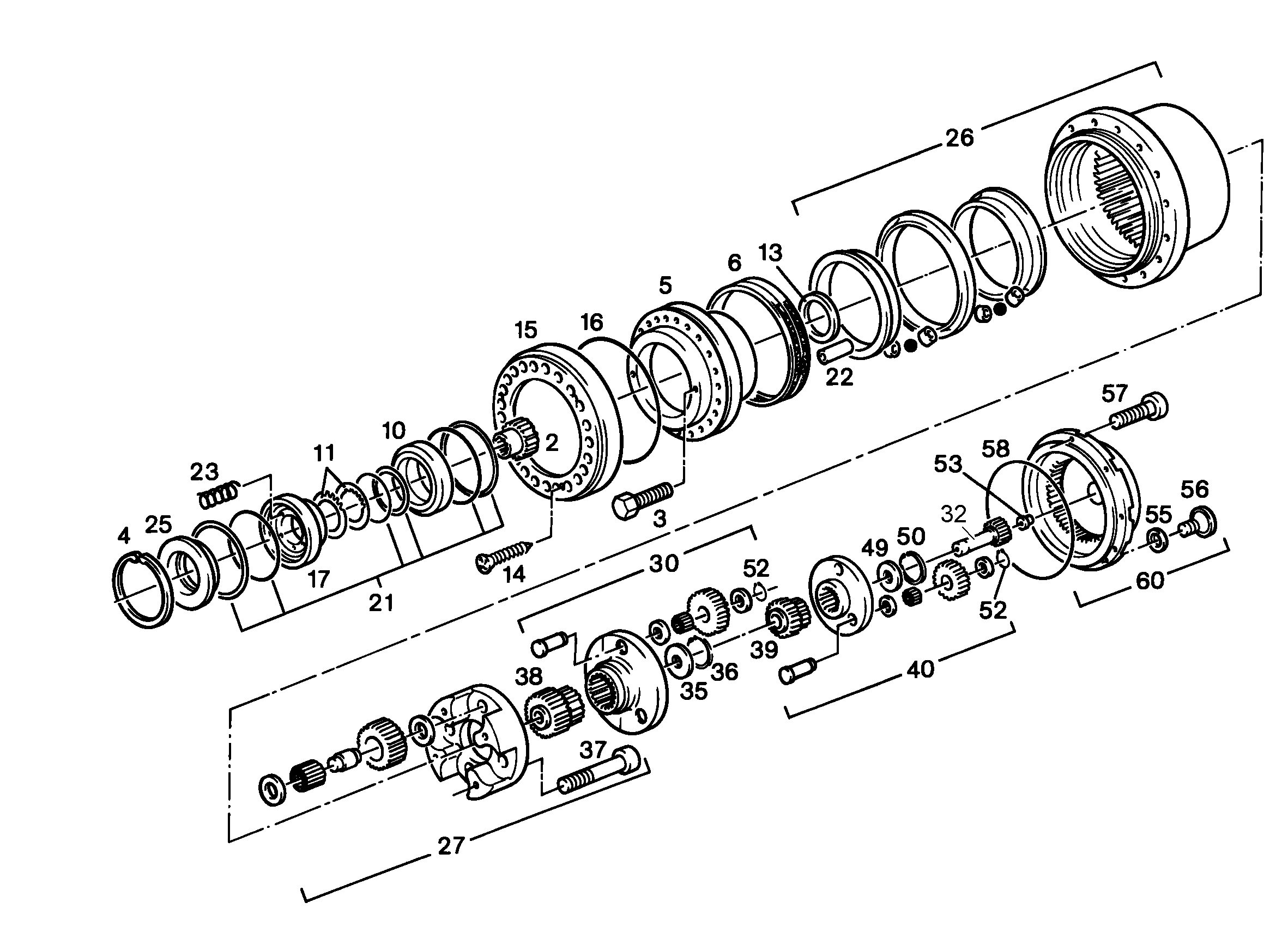 1-Я ПЛАНЕТАРНАЯ ПЕРЕДАЧА 5006597 LIEBHERR