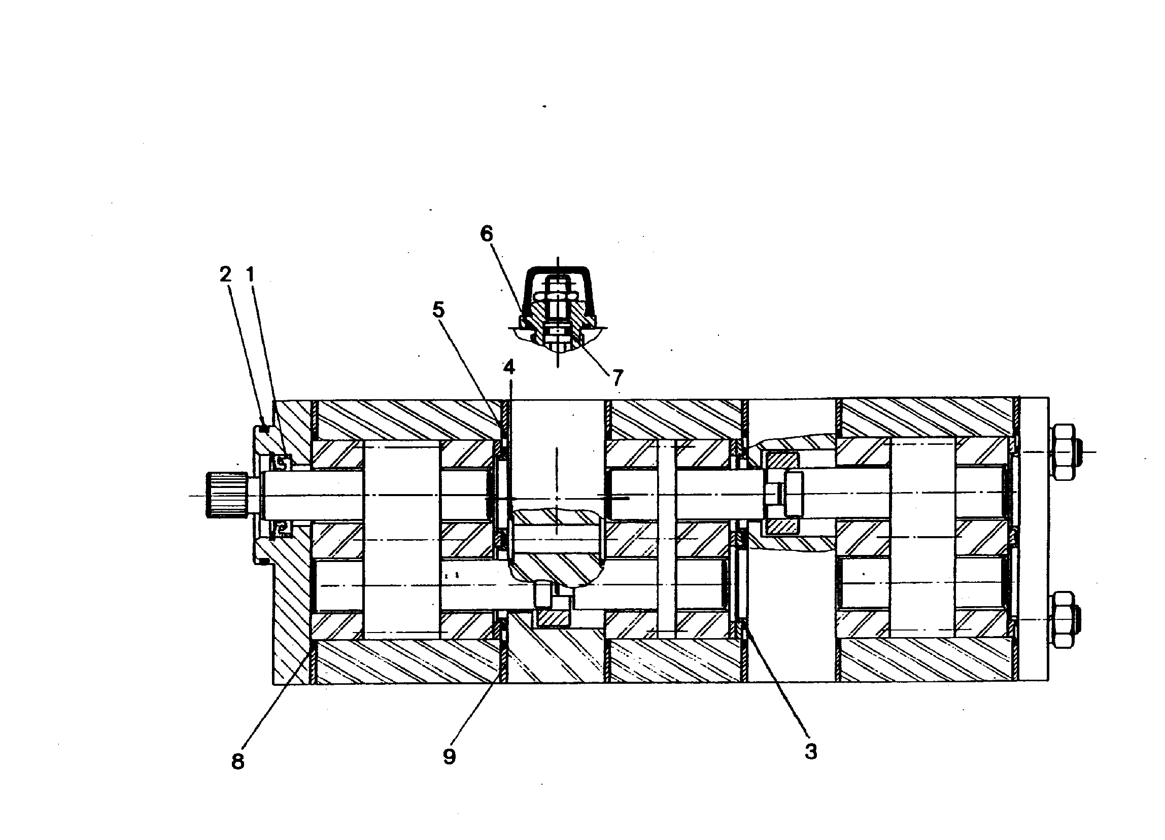 УПЛОТНИТЕЛЬНОЕ КОЛЬЦО 7X2 7264603 LIEBHERR