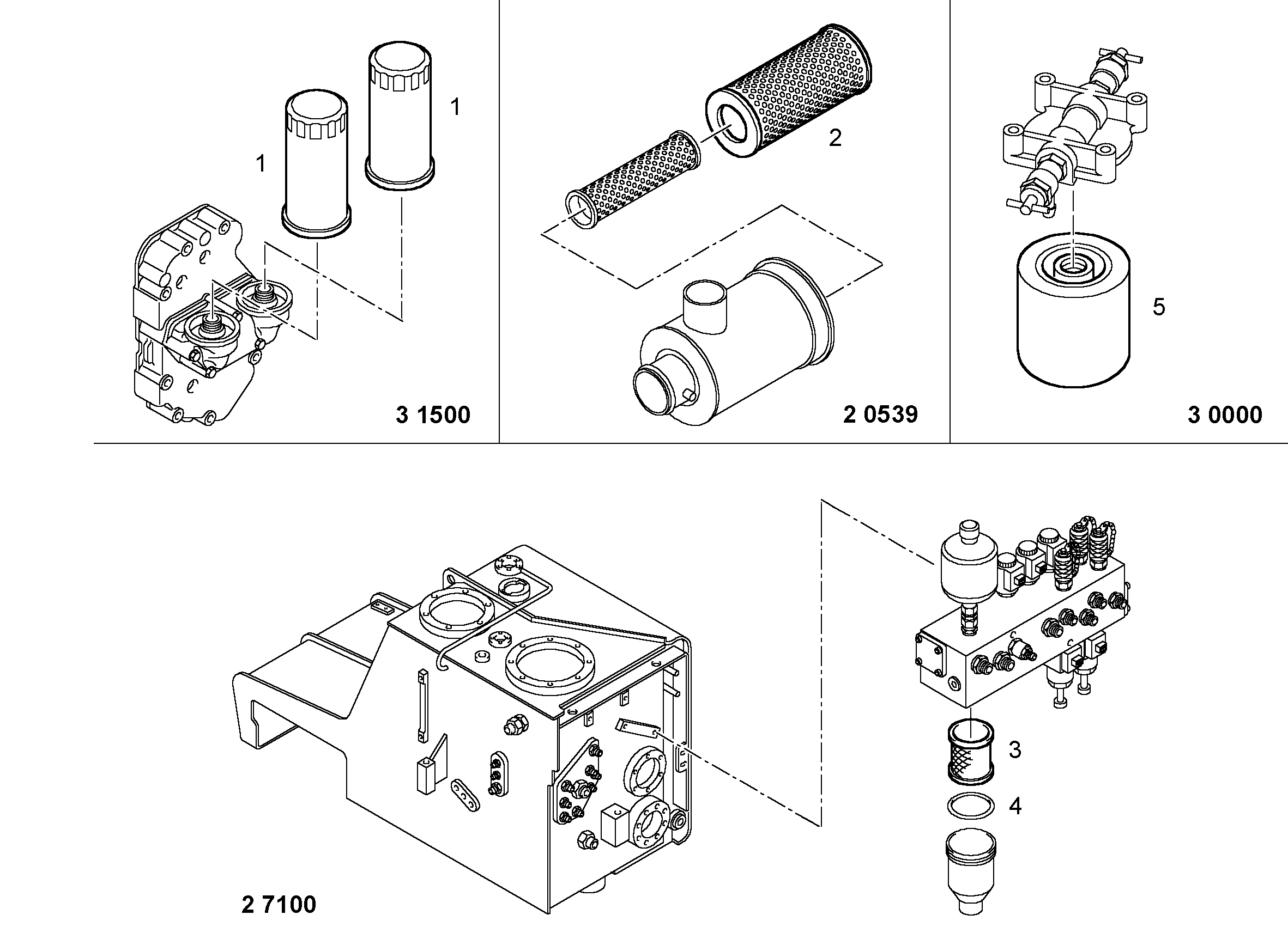 ФИЛЬТРУЮЩИЙ ЭЛЕМЕНТ 16µm 11342118 LIEBHERR