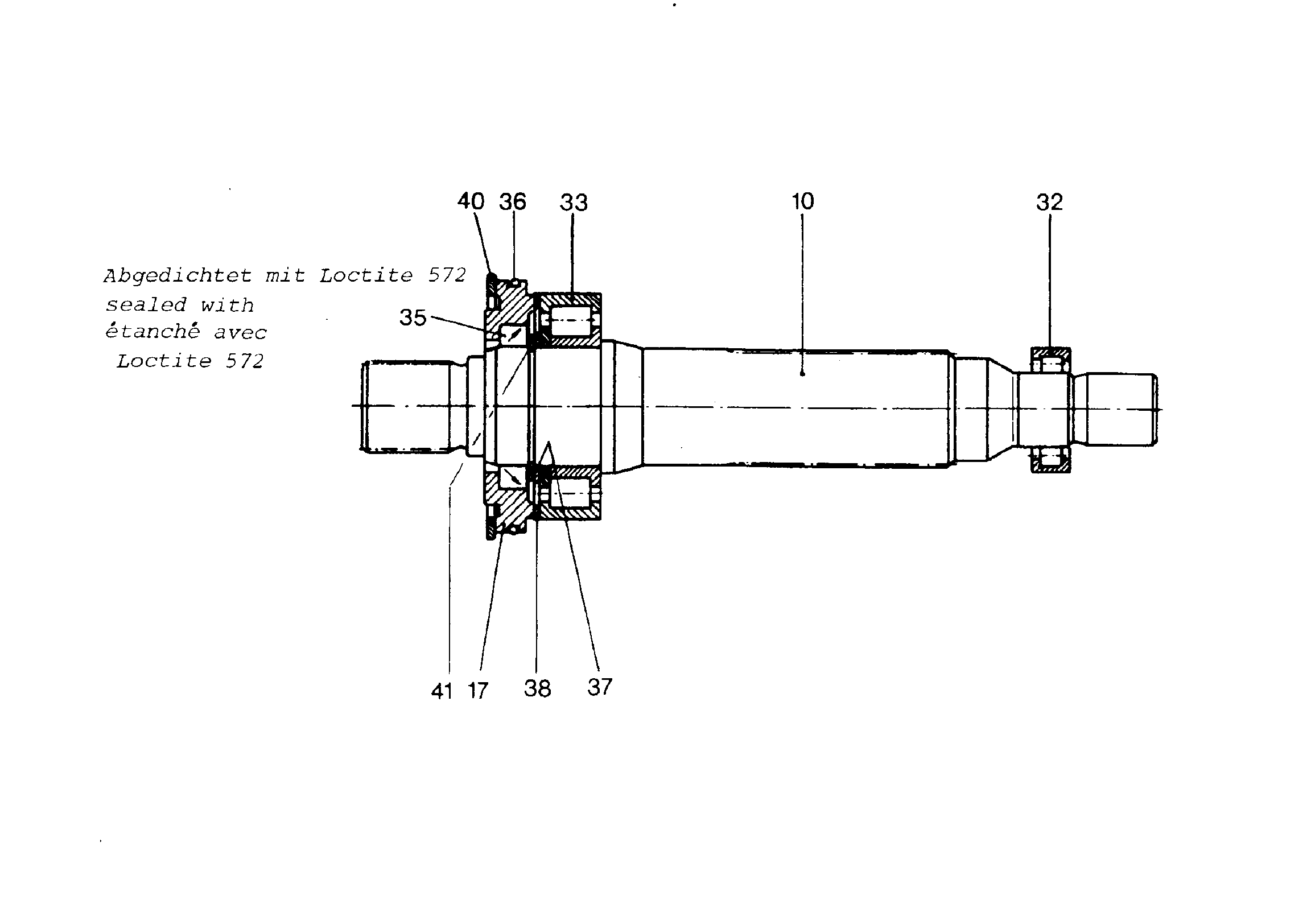СТОПОРНОЕ КОЛЬЦО DIN 471 45 4980045 LIEBHERR