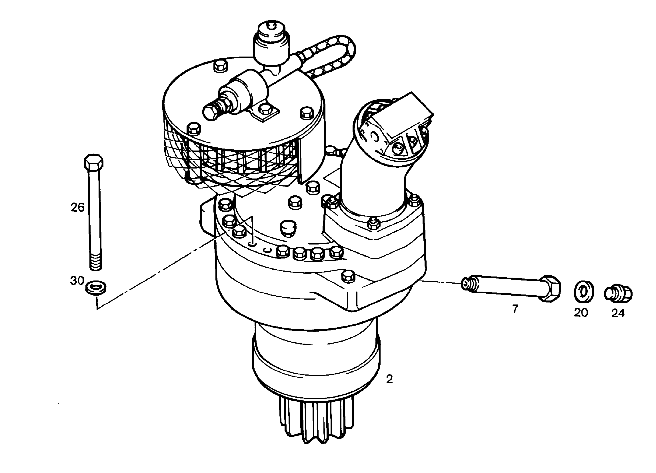 ЗАГЛУШКА РЕЗЬБОВАЯ DIN 7604 A M22X1,5 ST 4078023 LIEBHERR