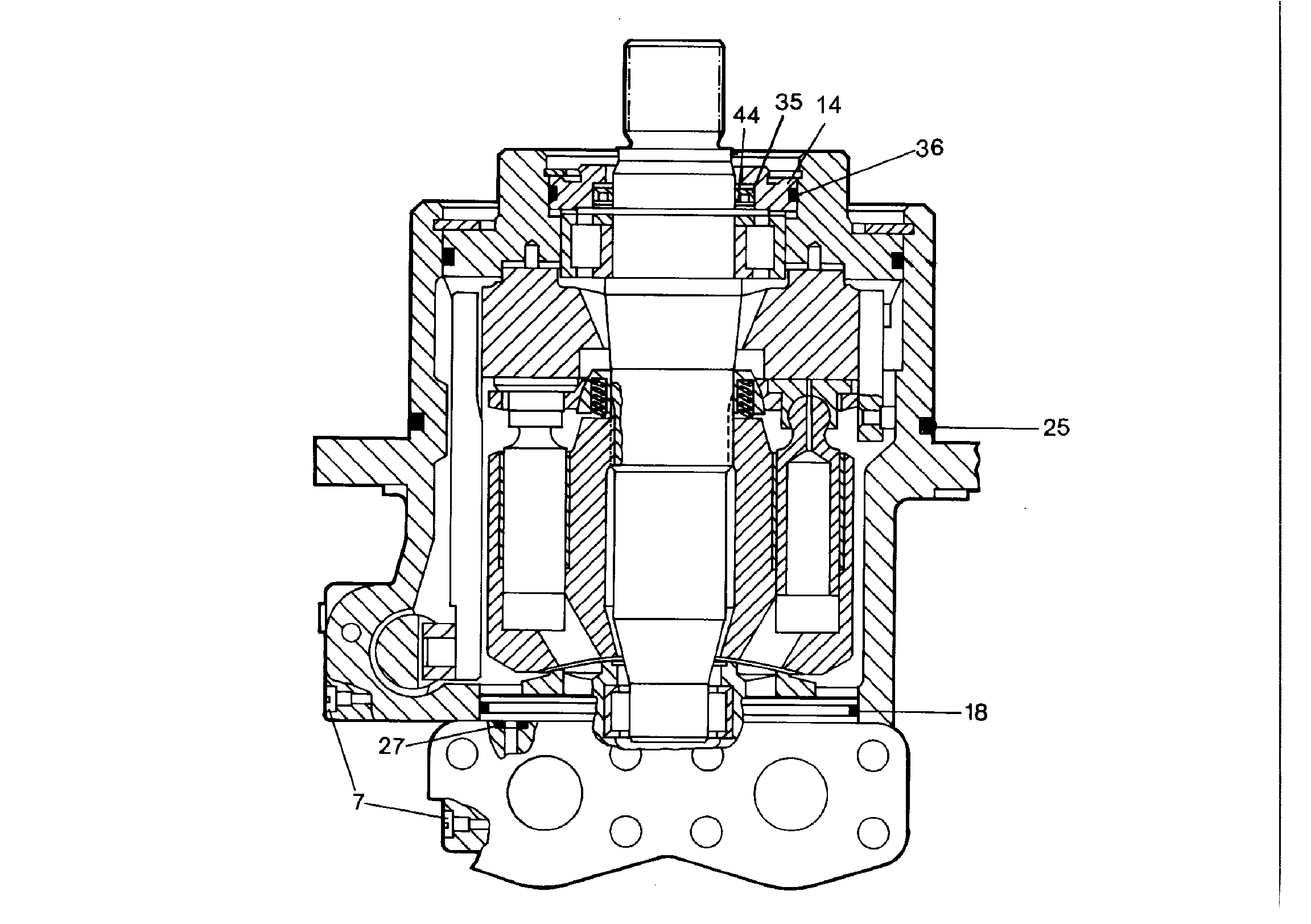КОЛЬЦО ЗАПОРНОЕ NG 045 9265049 LIEBHERR