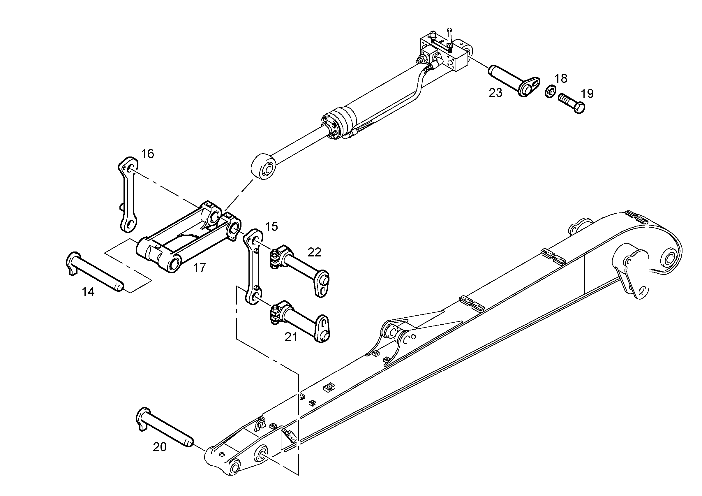 БОЛТ 9229544 LIEBHERR