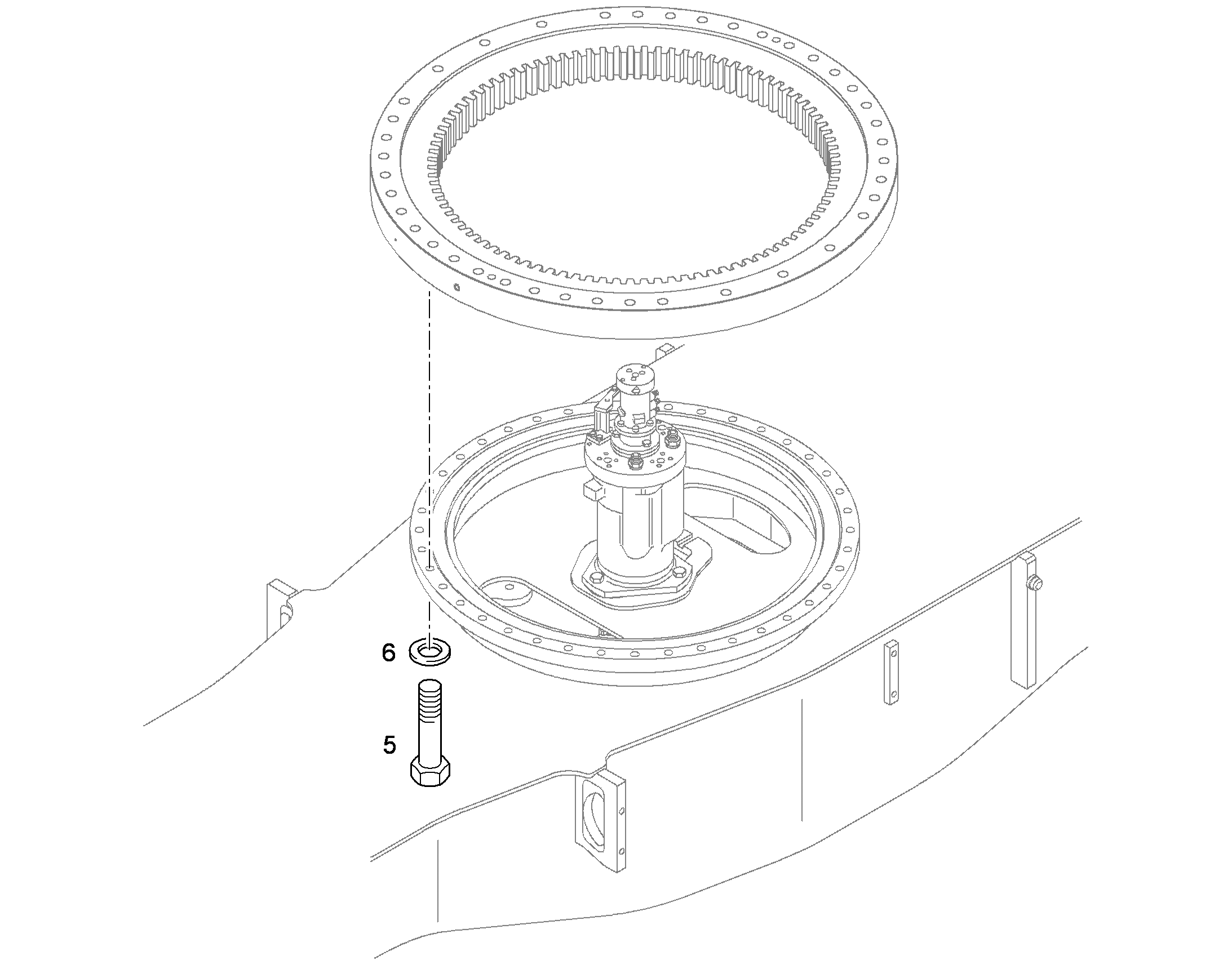 БОЛТ С ШЕСТИГРАННОЙ ГОЛОВКОЙ ISO 4017 M20X70 10.9 FLZN 10425656 LIEBHERR