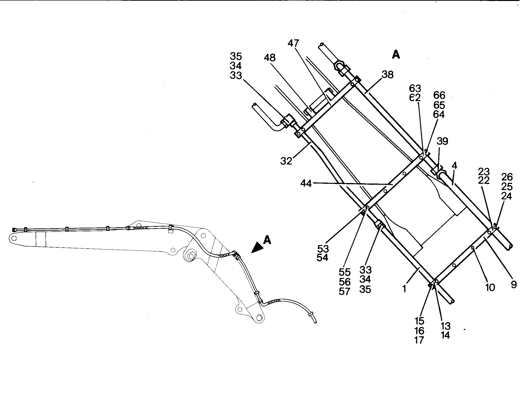 ШЛАНГ 32X1800 7015228 LIEBHERR