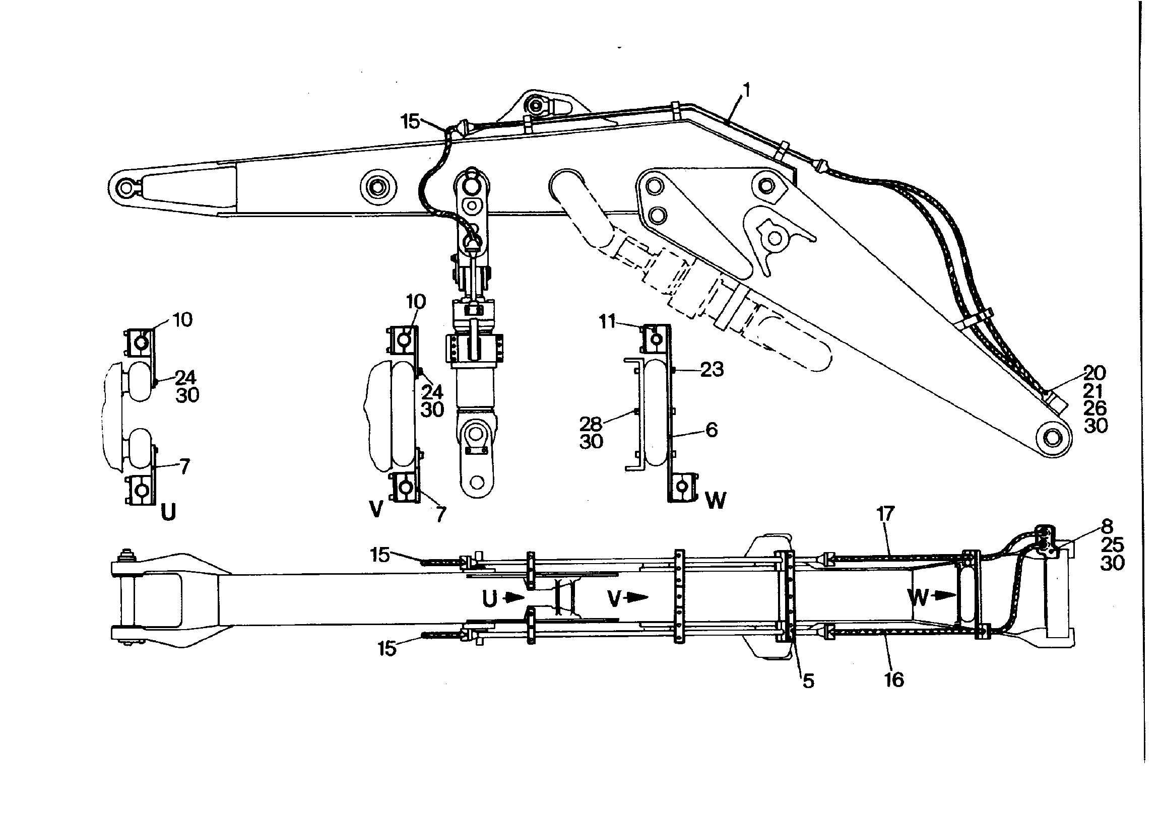ШЛАНГ 20X2100 7004894 LIEBHERR