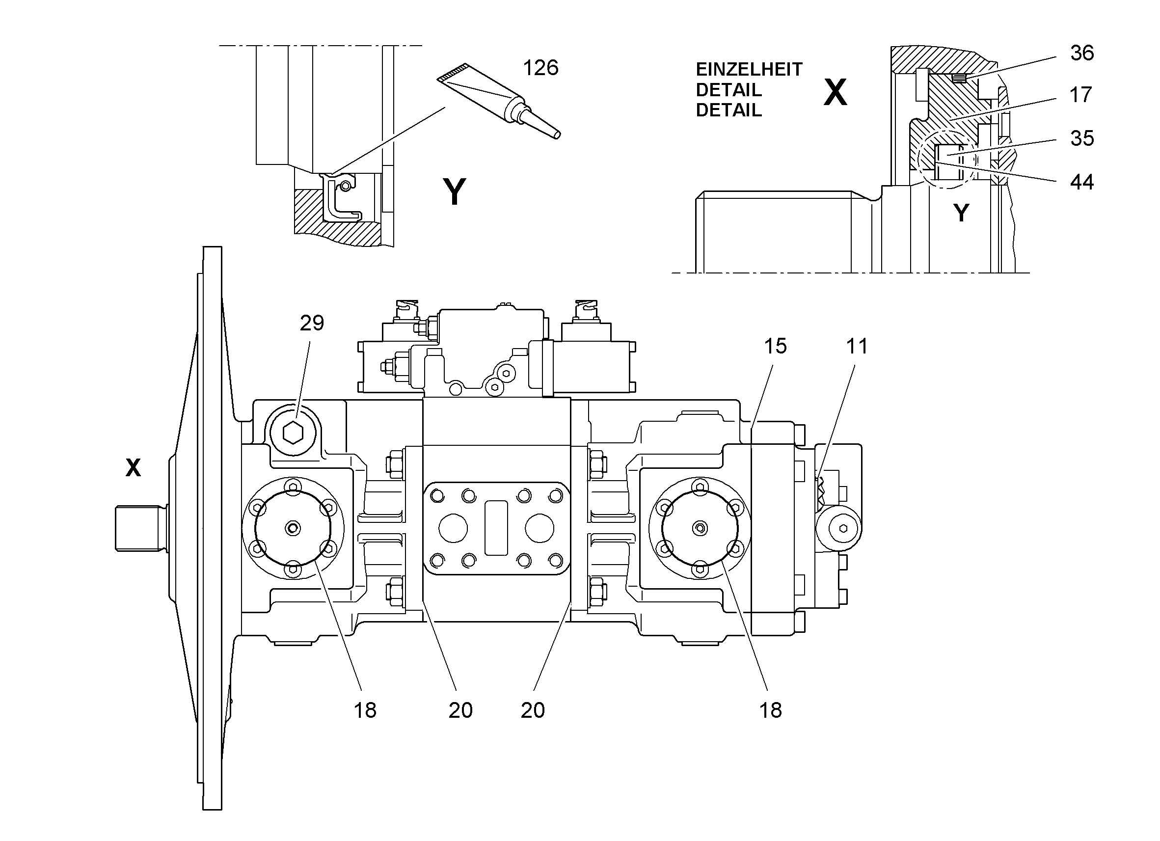 УПЛОТНИТЕЛЬНОЕ КОЛЬЦО ISO 3601-1 101,32X1,78 10116266 LIEBHERR
