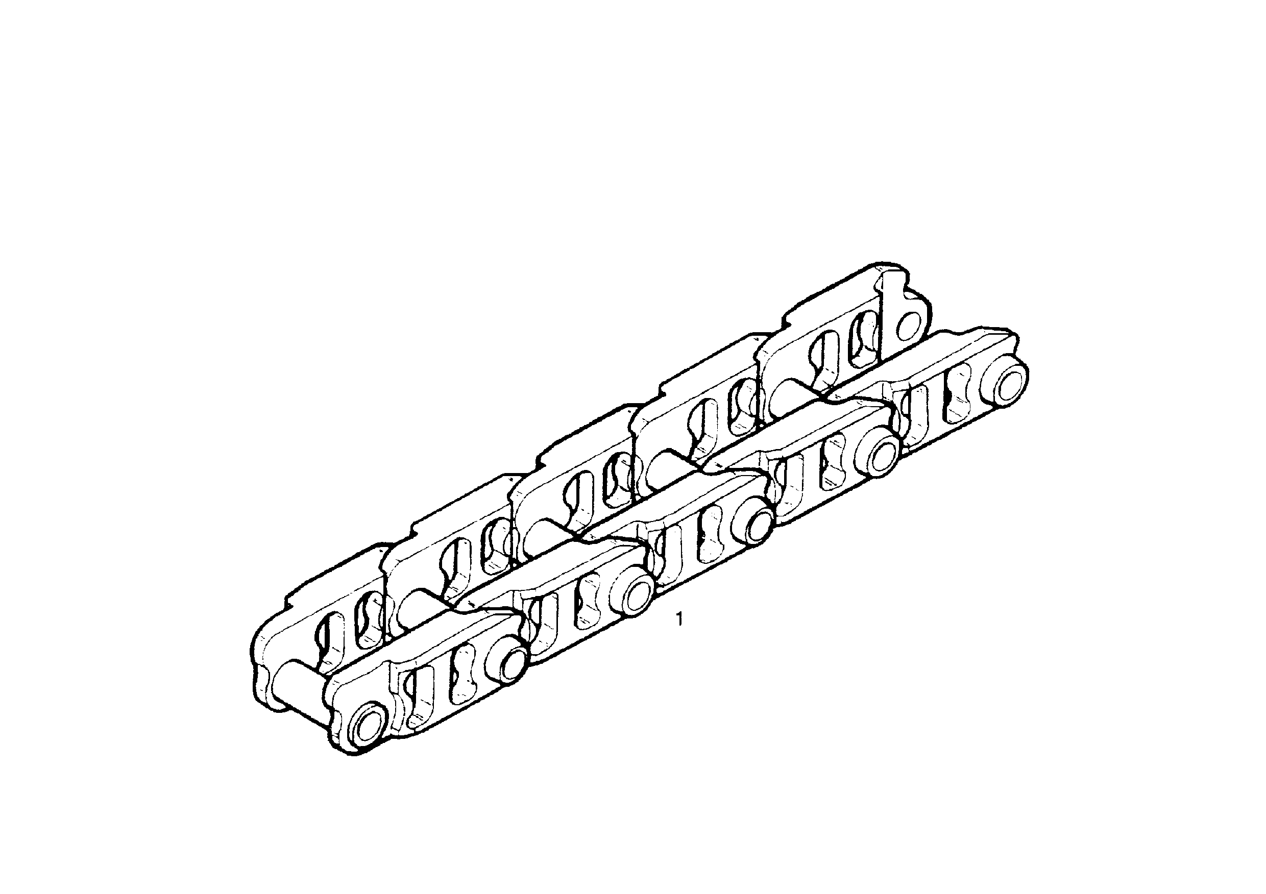 ГУСЕНИЧНАЯ ЦЕПЬ 10335844 LIEBHERR