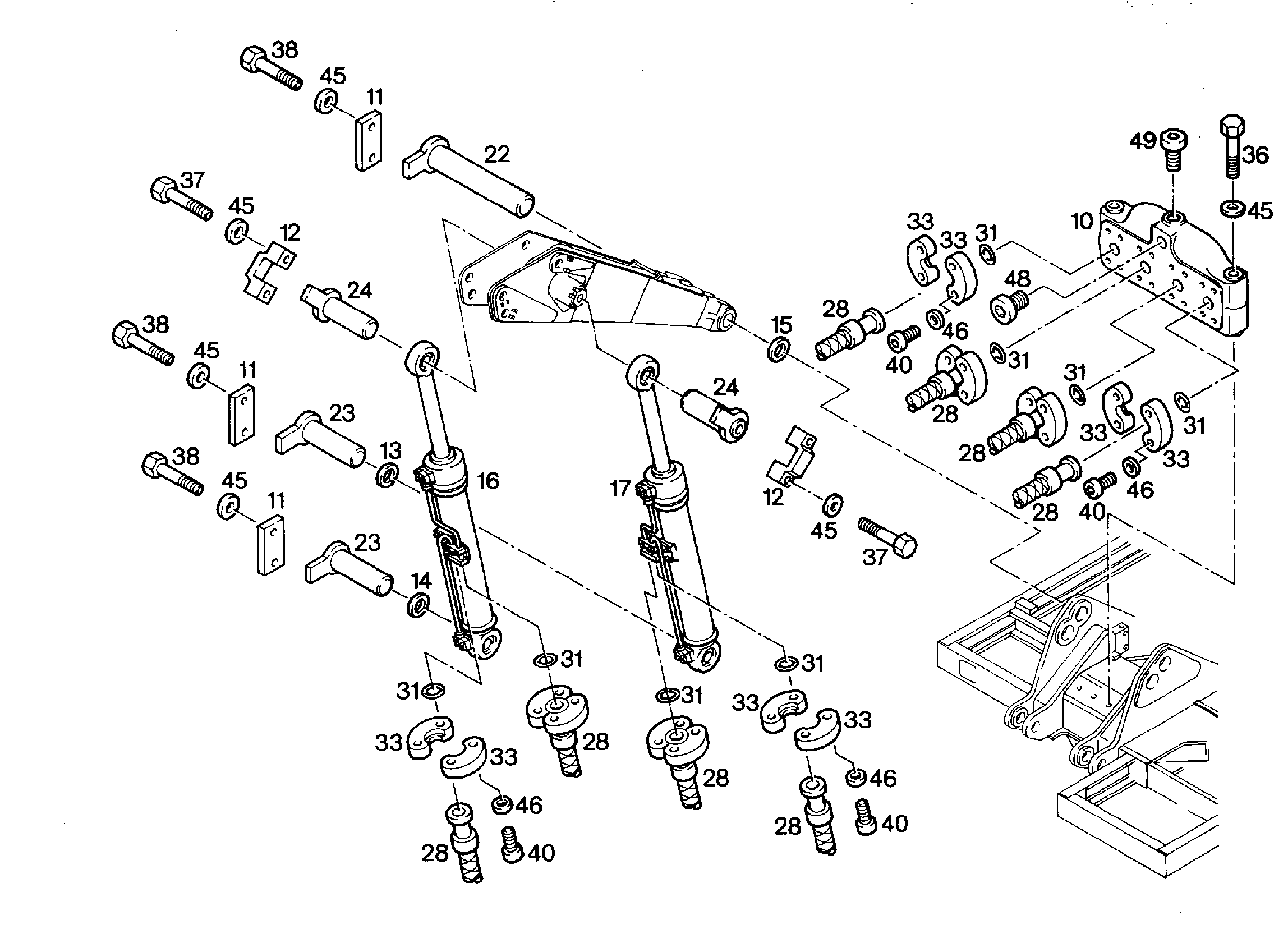 БОЛТ С ШЕСТИГРАННОЙ ГОЛОВКОЙ ISO 4014 M12X110 8.8 A3C 4600246 LIEBHERR