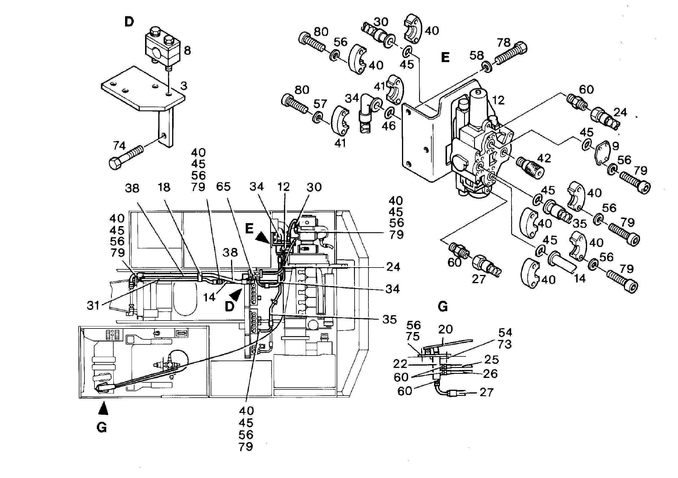 ШЛАНГ 20X650 5605468 LIEBHERR