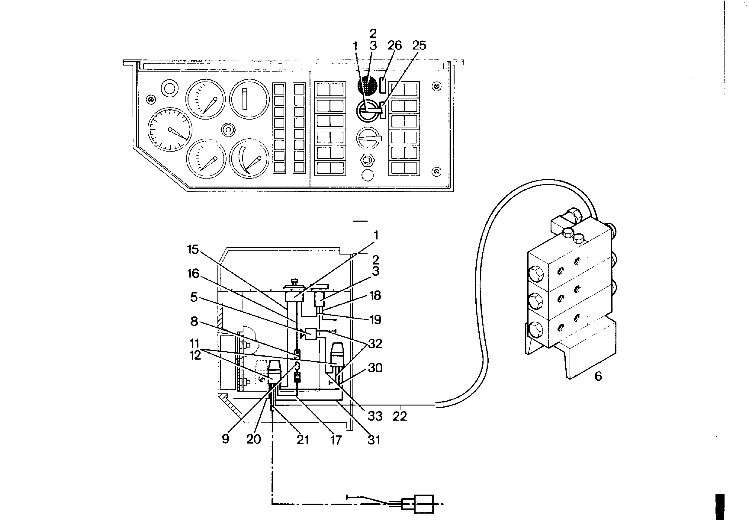 ШТЕКЕР СОЕДИНИТЕЛЬНЫЙ B12 mm²/2,5 mm² 6026003 LIEBHERR