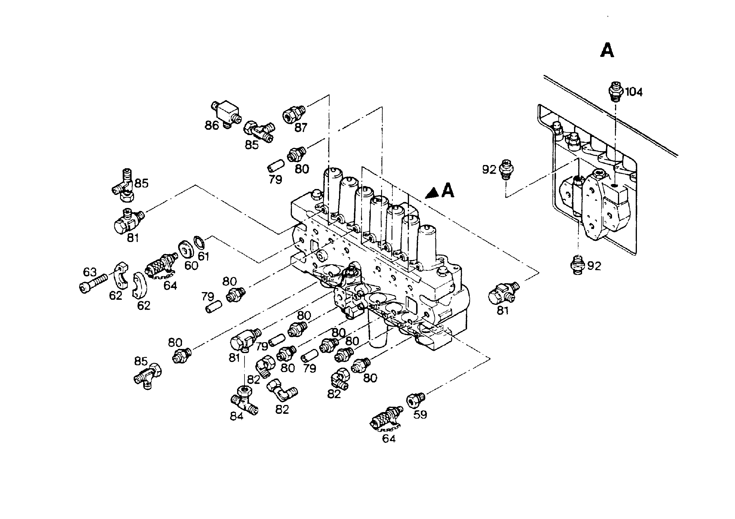ФЛАНЕЦ-ЗАГЛУШКА SAE3/4 CODE62 9351566 LIEBHERR