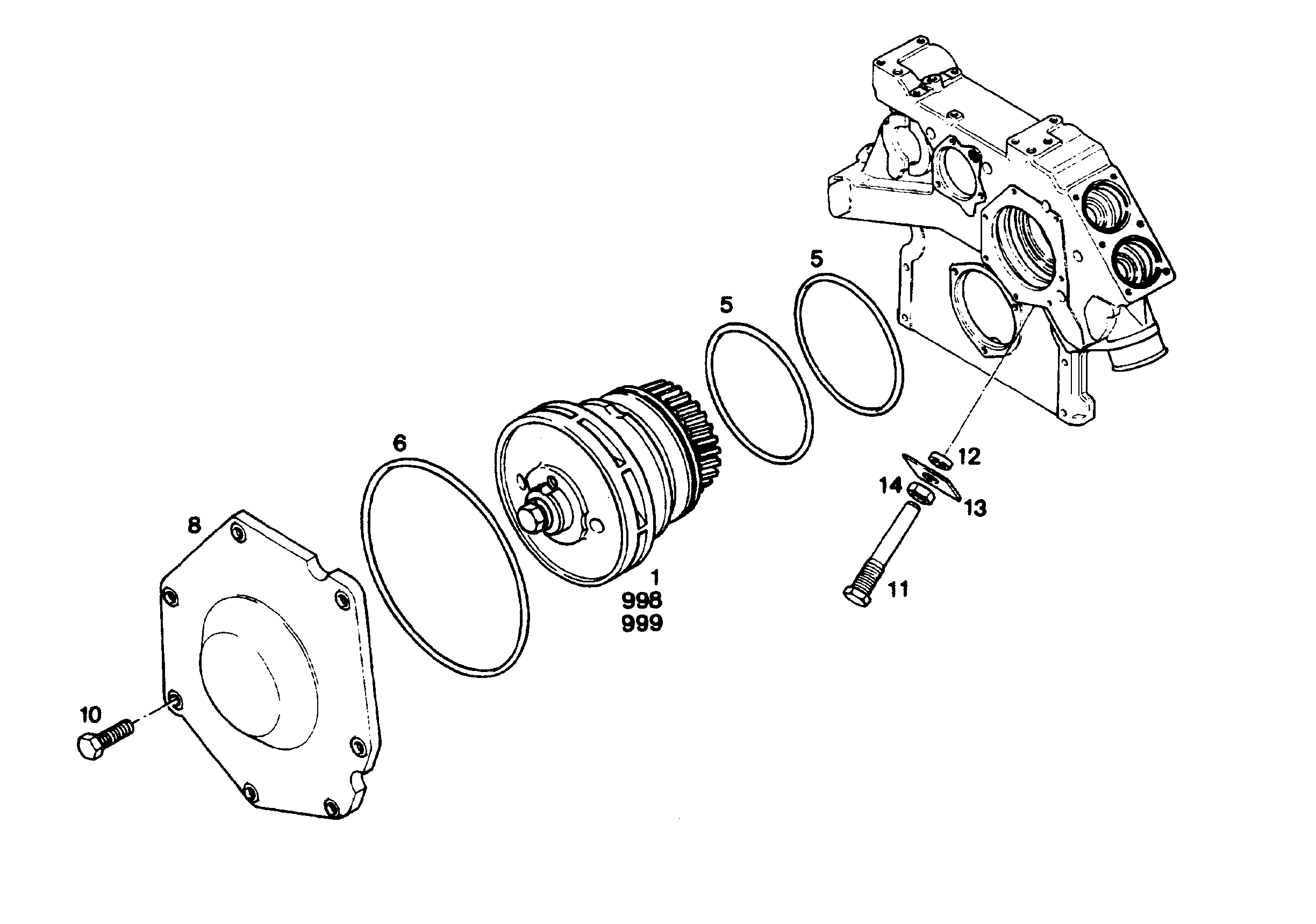 ШЕСТИГРАННАЯ ГАЙКА M12 4600982 LIEBHERR