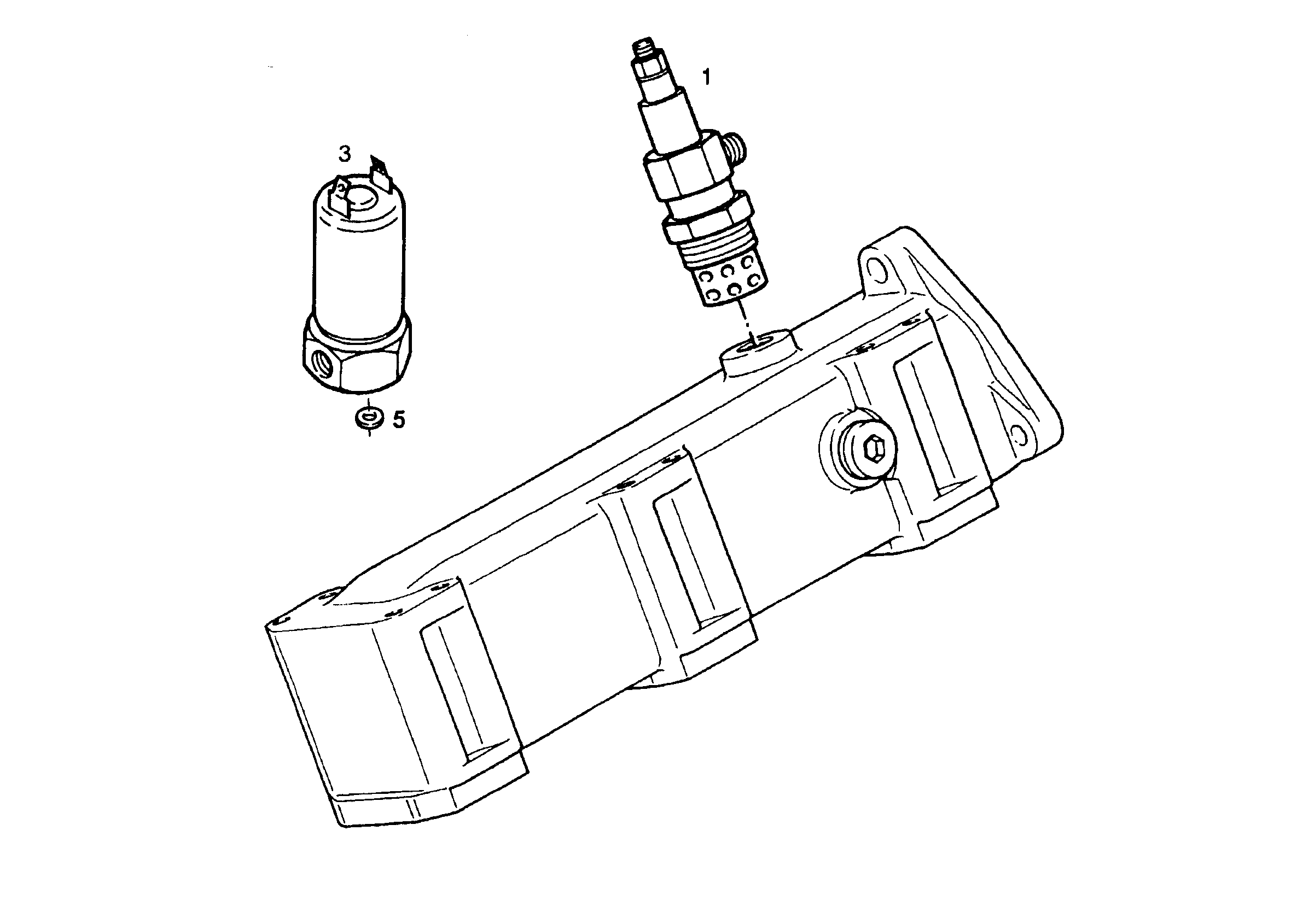 СВЕЧА НАКАЛИВАНИЯ ФАКЕЛЬНАЯ 500 6290074 LIEBHERR
