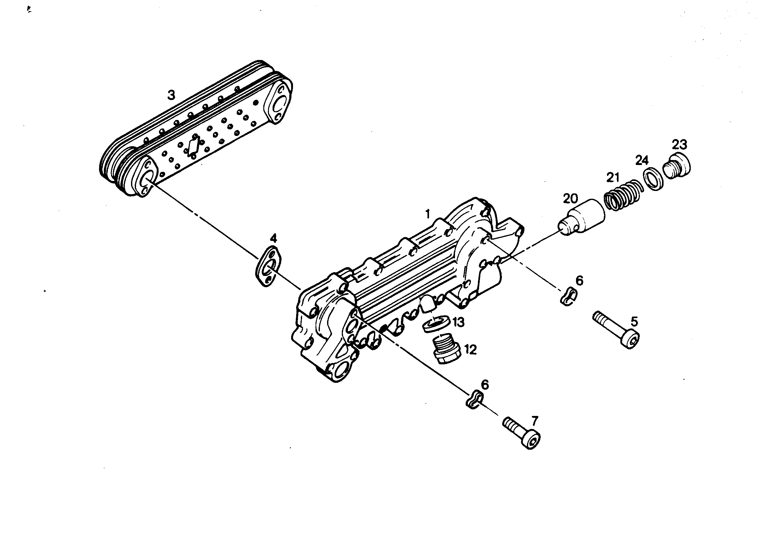 МАСЛЯНЫЙ РАДИАТОР 9267440 LIEBHERR