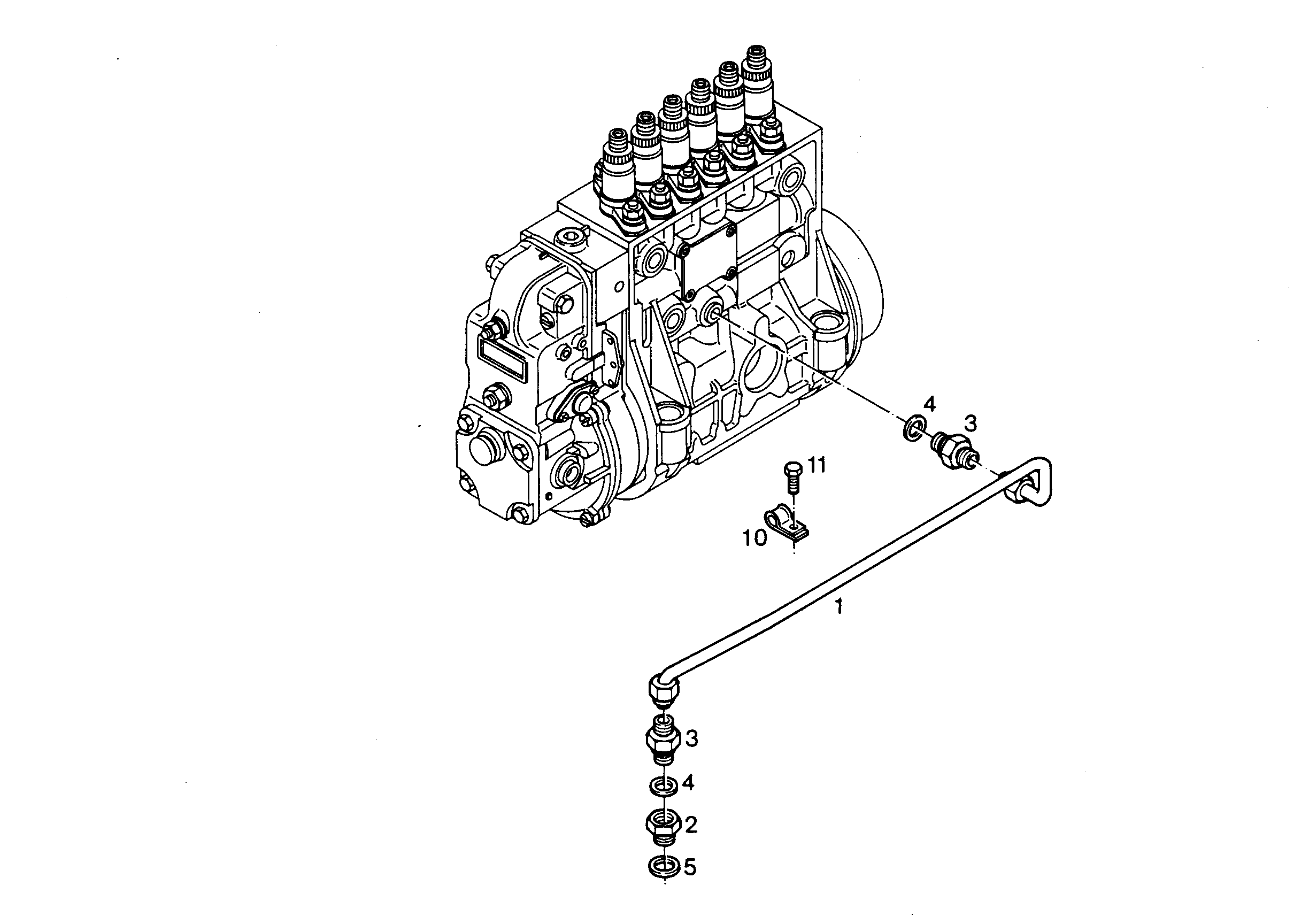 ТРУБОПРОВОД СМАЗКИ 6X1 9270336 LIEBHERR