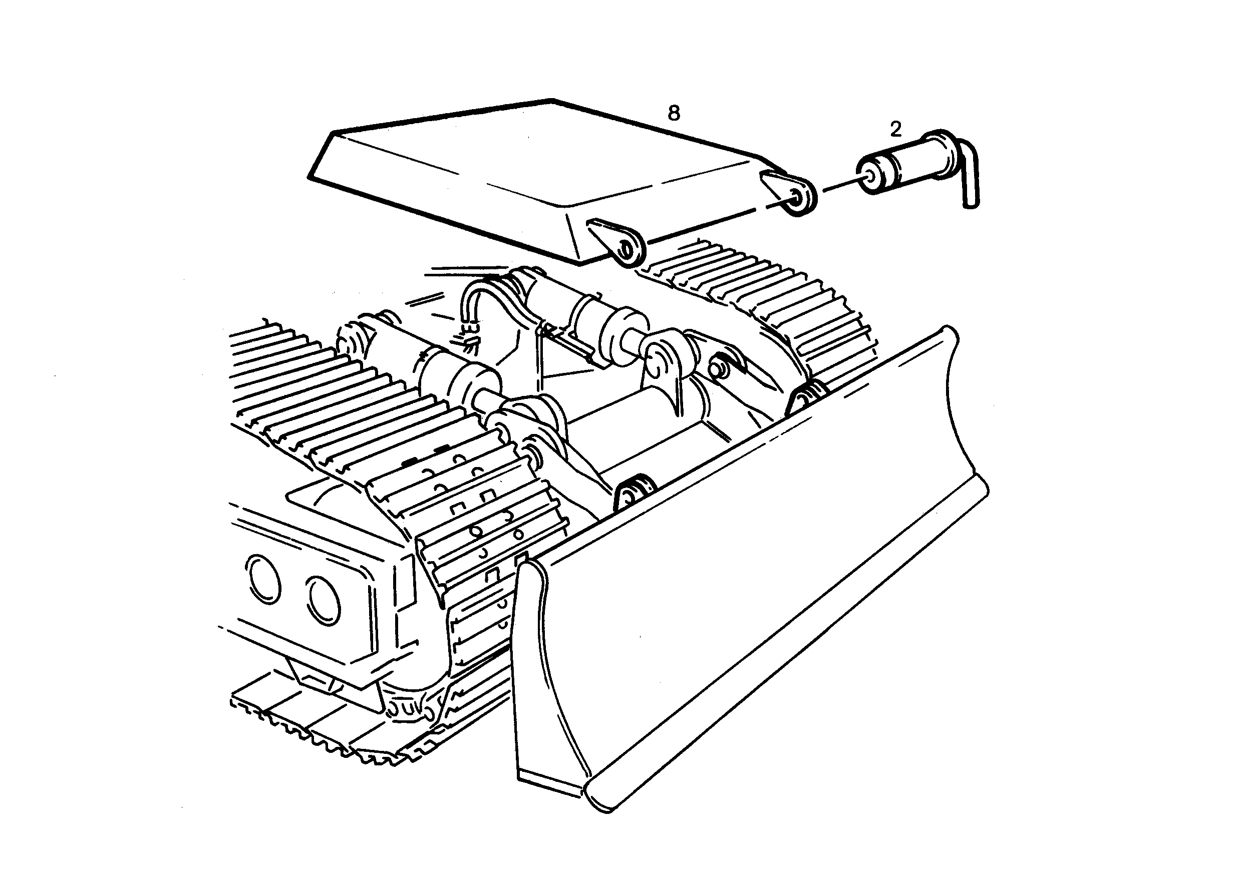 СКОБА ПРЕДОХРАНИТЕЛЬНАЯ 9832564 LIEBHERR