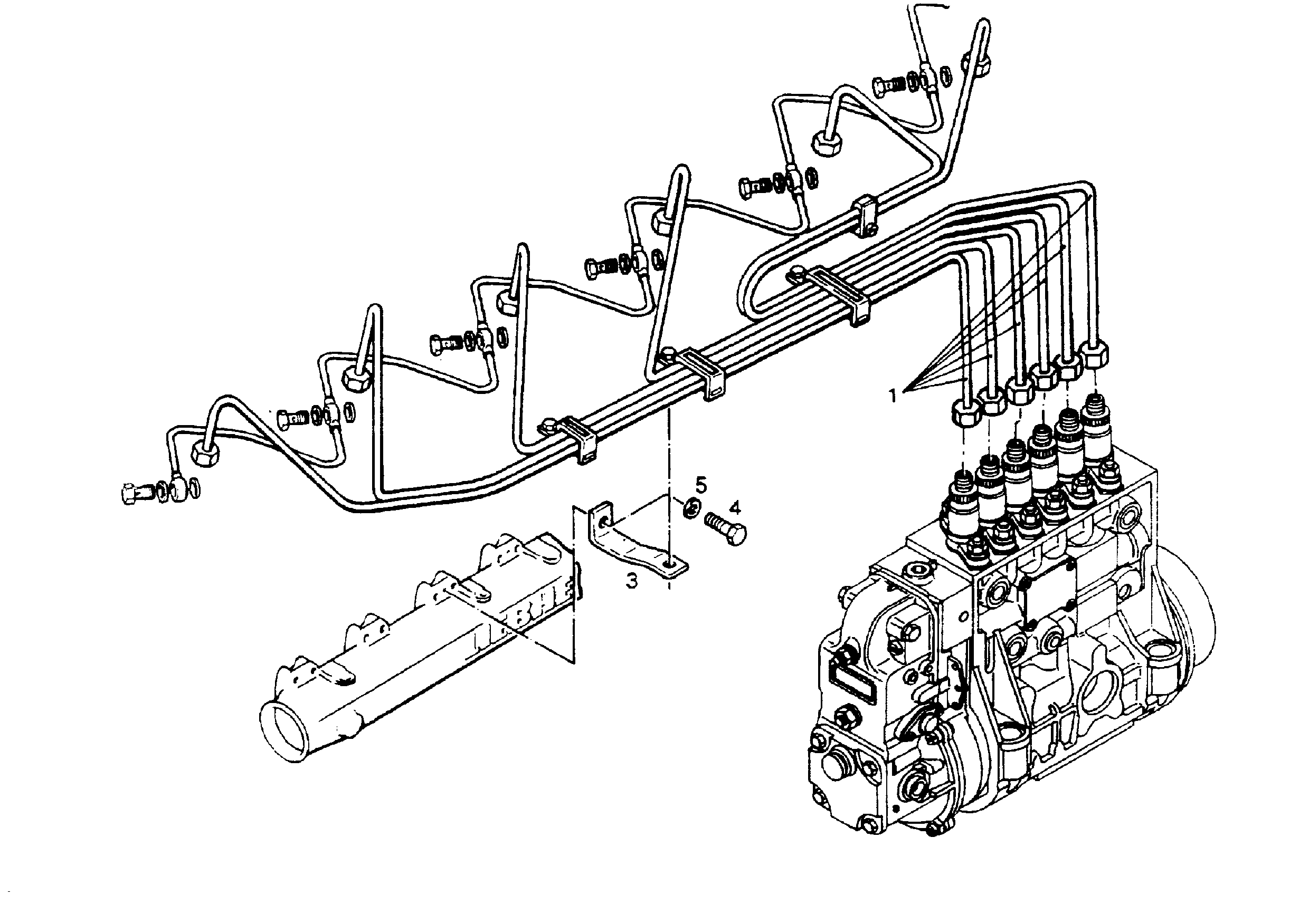 ТОПЛИВОПРОВОДЫ ВЫСОК. ДАВЛ. 9271062 LIEBHERR