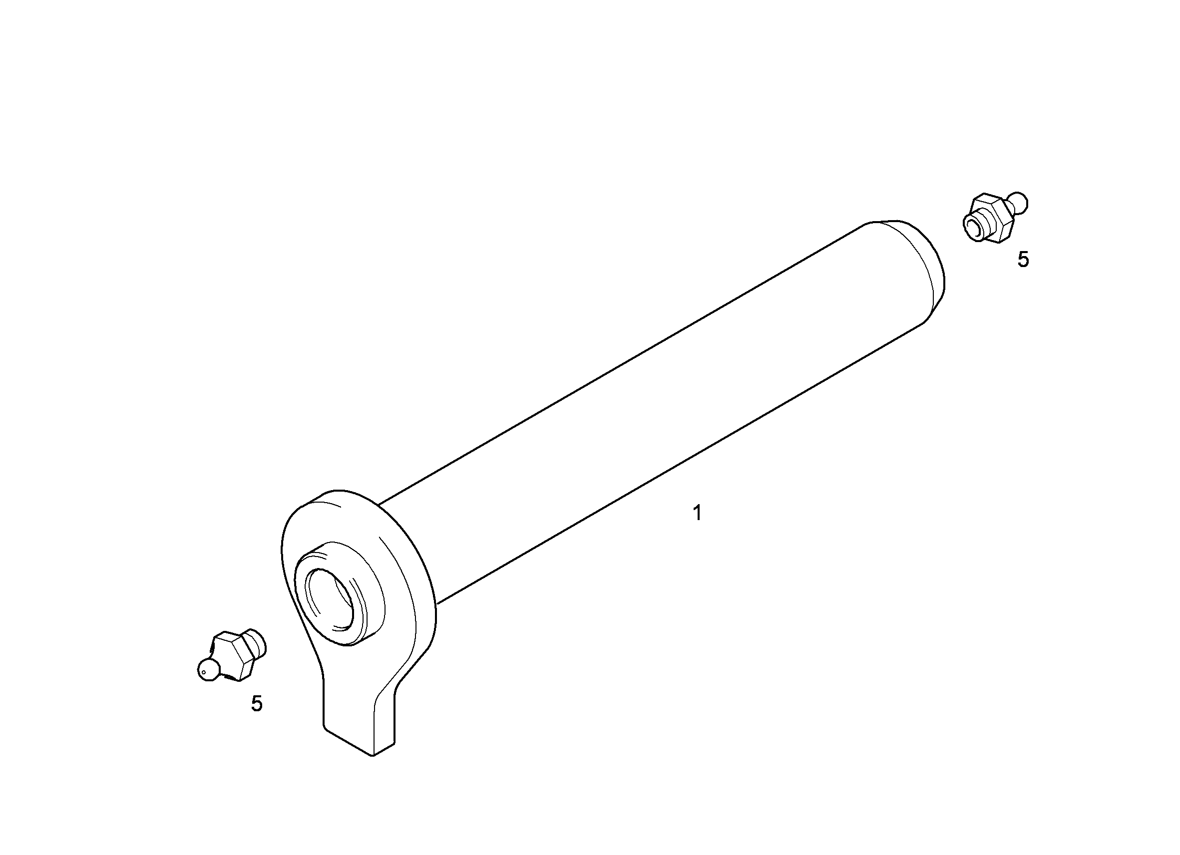 БОЛТ 60X564X549 9237497 LIEBHERR