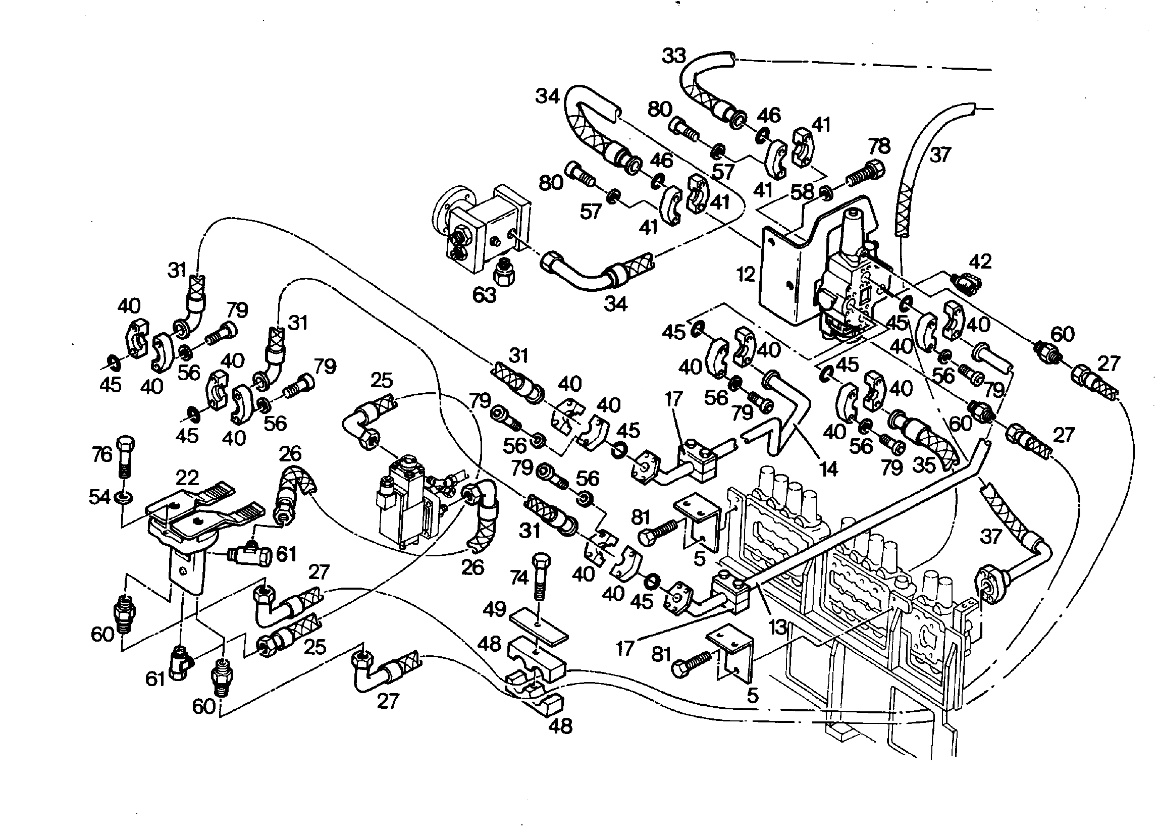 СКОБА ДЛЯ КРЕПЛЕНИЯ ТРУБЫ 9483463 LIEBHERR