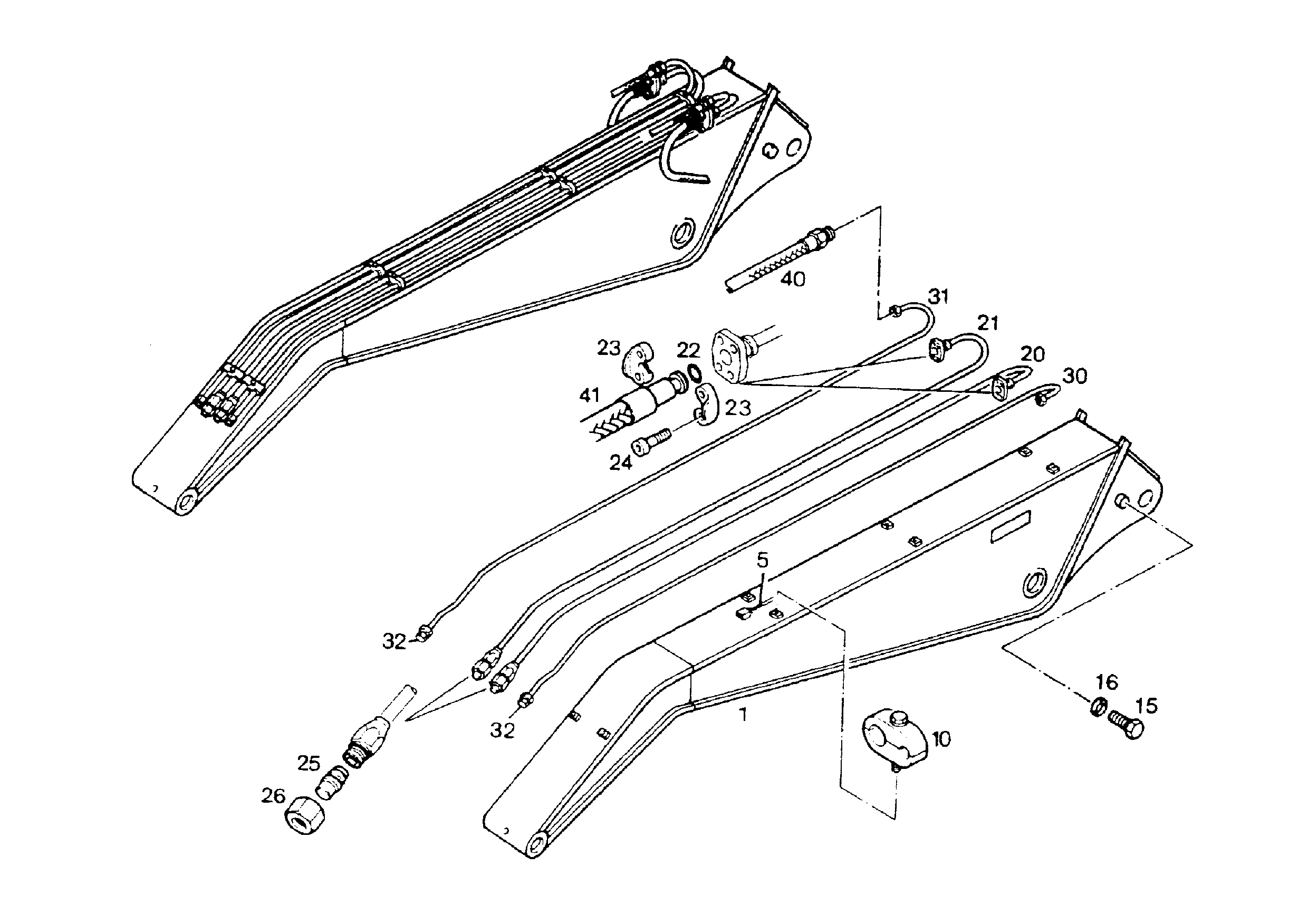 СМАЗОЧНЫЕ ЛИНИИ УСТАНОВКА 9203906 LIEBHERR