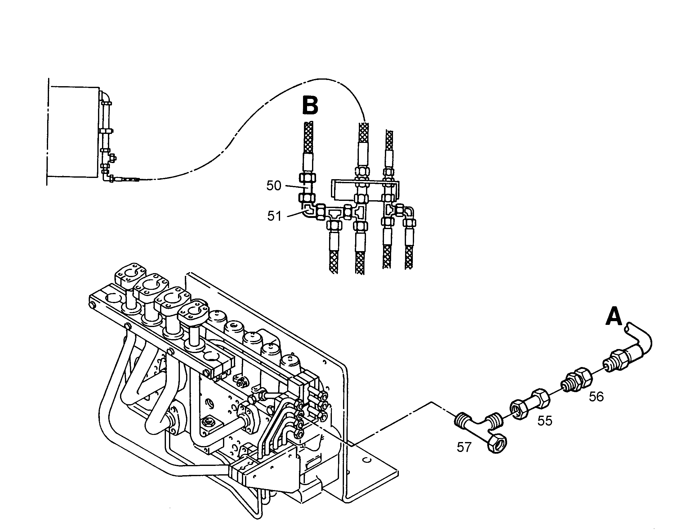 ПАТРУБОК СОЕДИН. L-ОБРАЗНЫЙ EL 10L M14X1,5 7617250 LIEBHERR