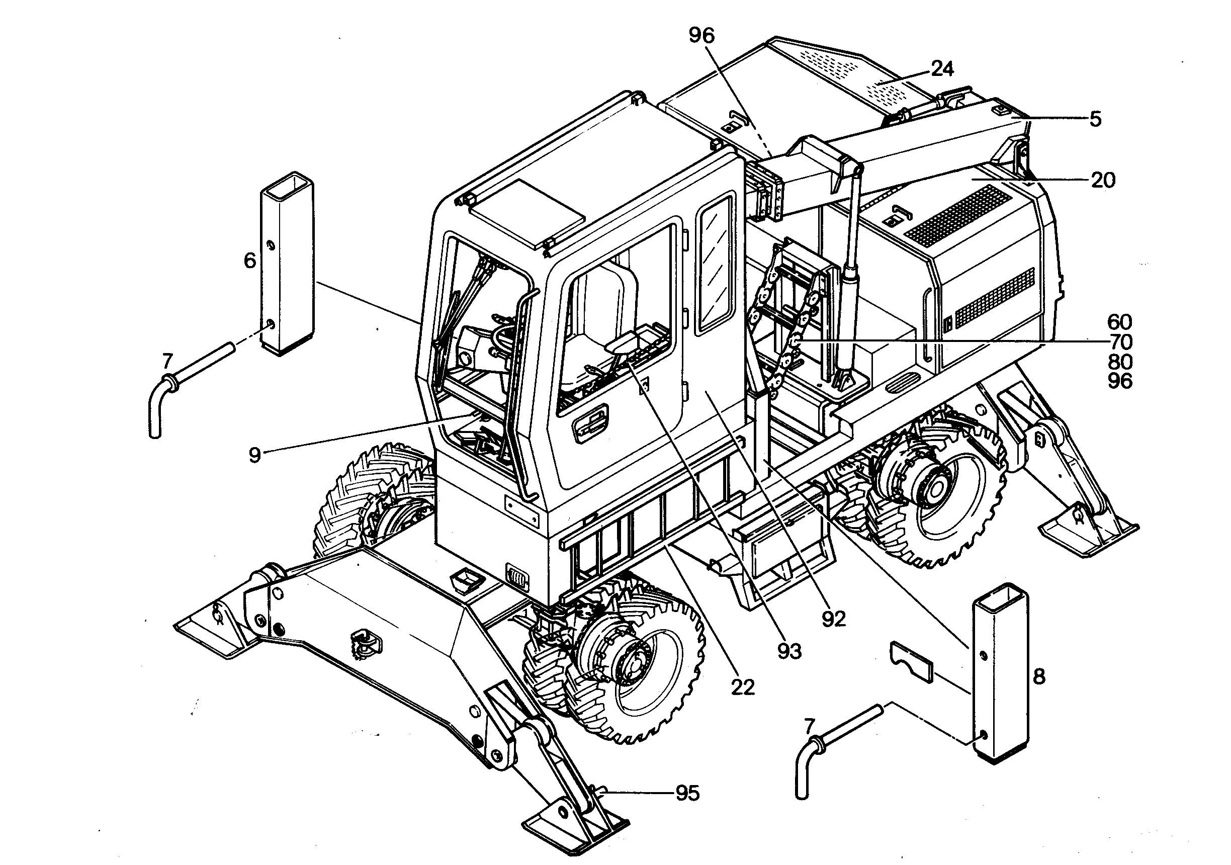 ГИДРАВЛИЧЕСКАЯ СИСТЕМА 9204159 LIEBHERR