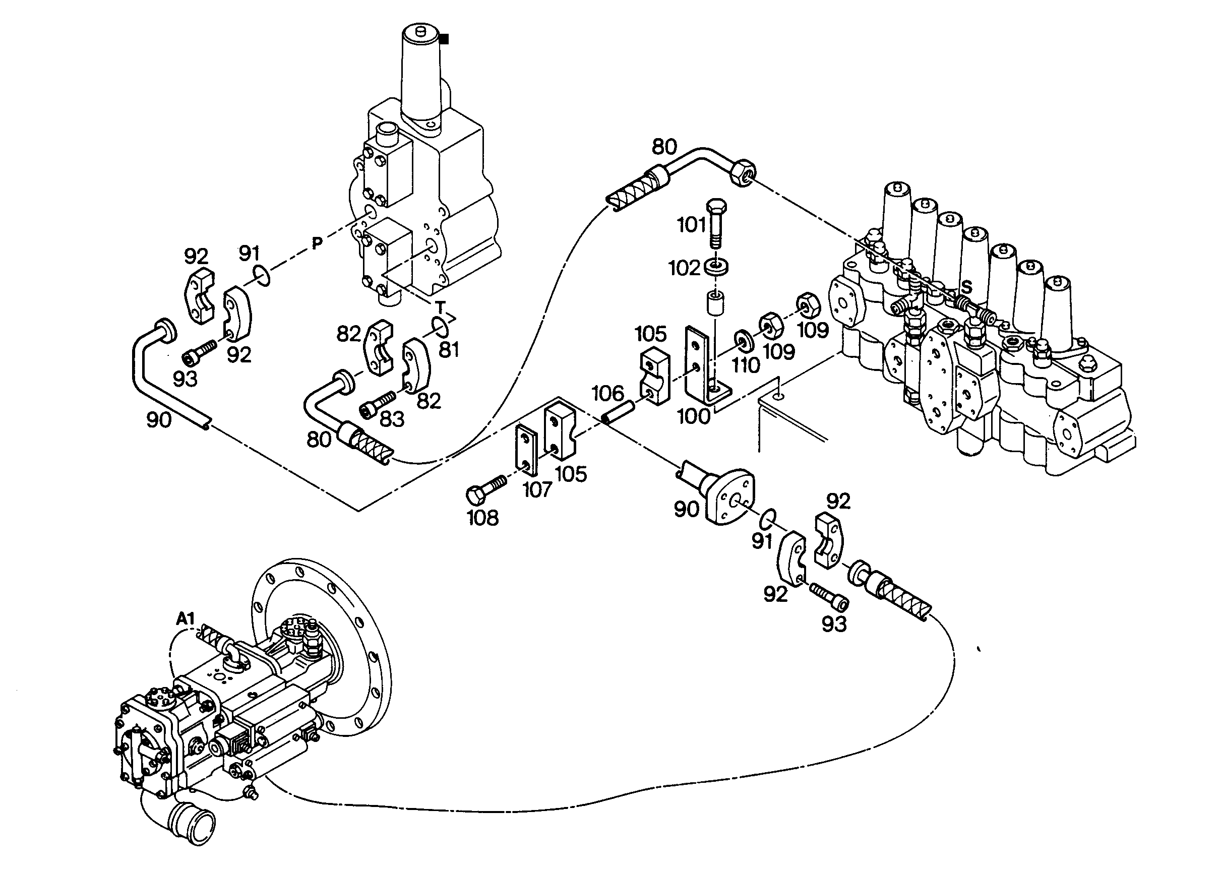 ШЛАНГ 25X610 5609524 LIEBHERR