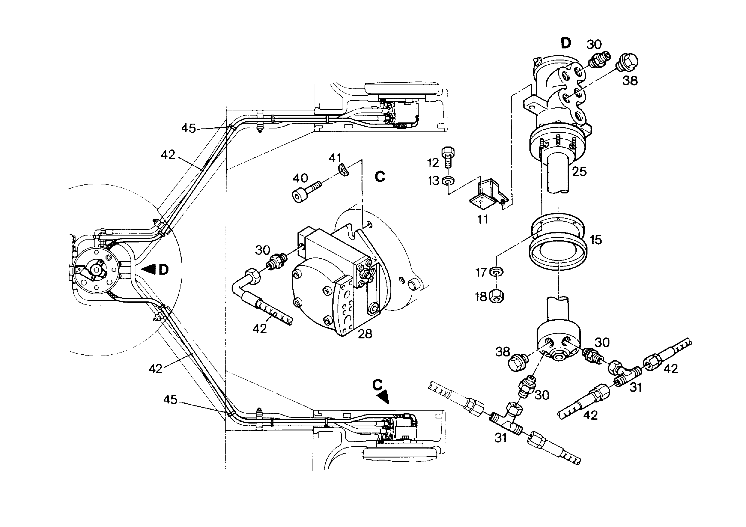 СОЕДИНЕНИЕ ПОВОРОТНОЕ 5008449 LIEBHERR