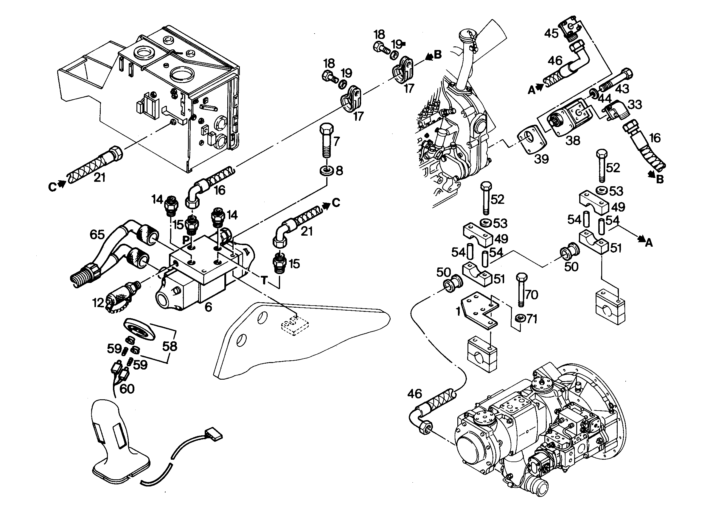 ШЛАНГ 12X1350 7402284 LIEBHERR