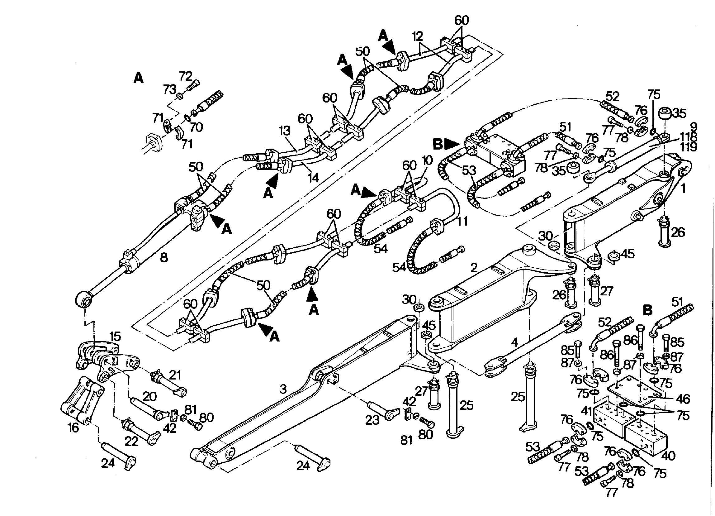 ГИДР.ЦИЛИНДР С РАСПРЕДЕЛИТЕЛЕМ 9189719 LIEBHERR