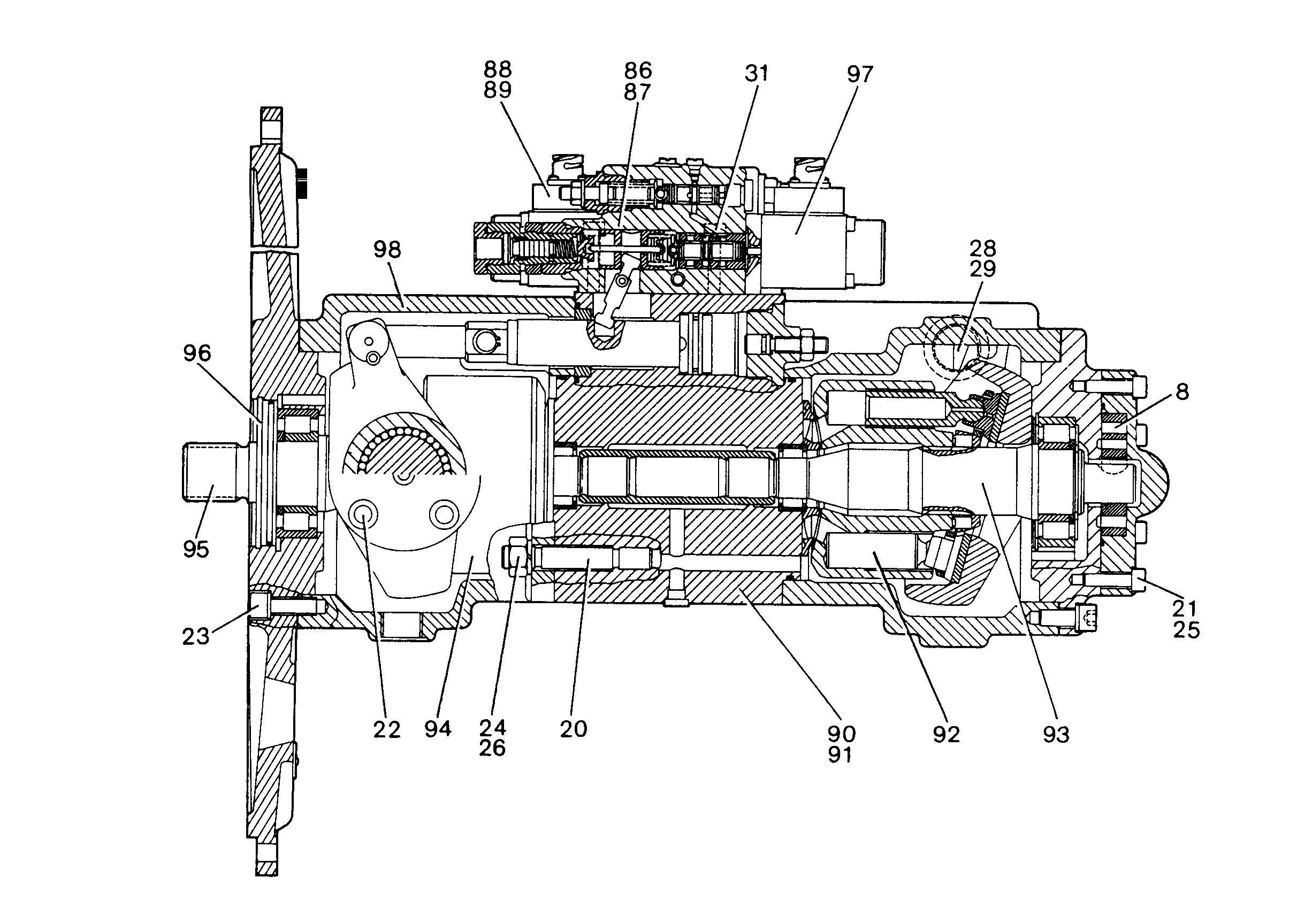 КОЛЬЦО ПРУЖИНЯЩЕЕ 10 4000314 LIEBHERR