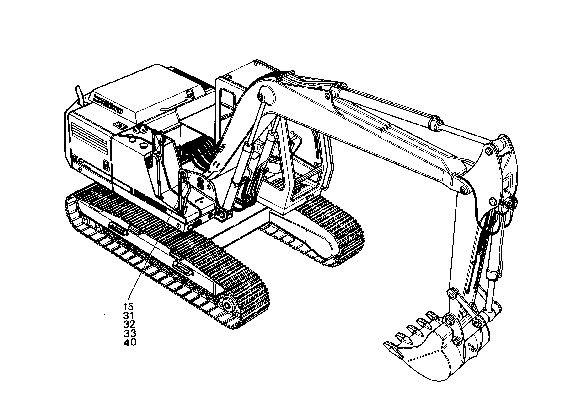 ГИДРОАГР.ЗА ЗОЛОТНИКОМ УПР-НИЯ 9208518 LIEBHERR