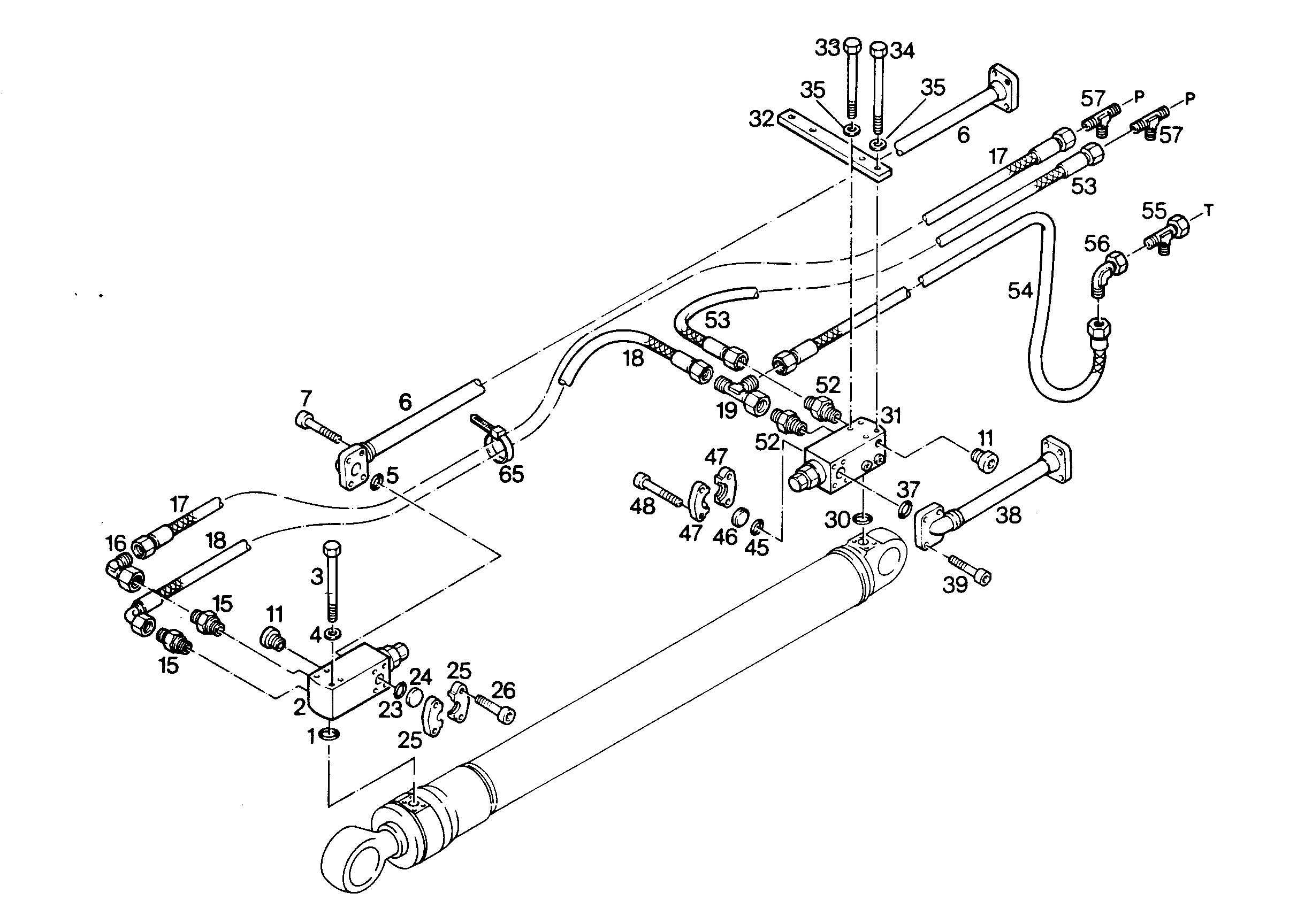 КЛАПАН ПРЕДОХРАНИТЕЛЬНЫЙ 7017725 LIEBHERR