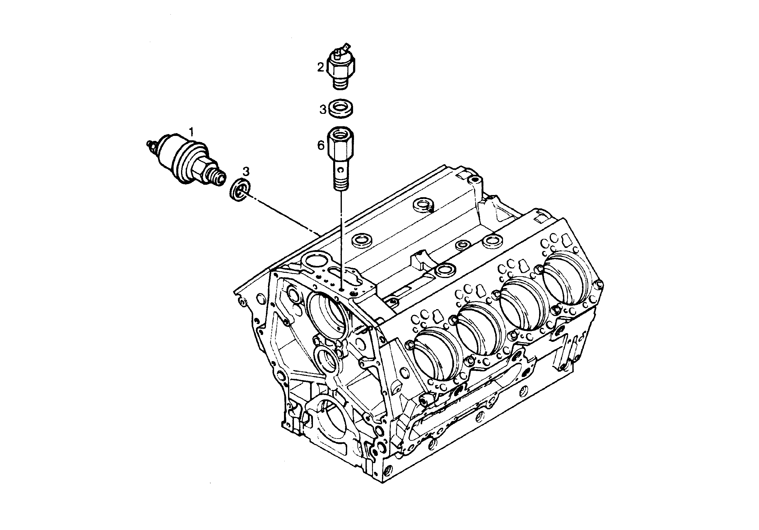 БОЛТ ПОЛЫЙ 6-4 9274559 LIEBHERR