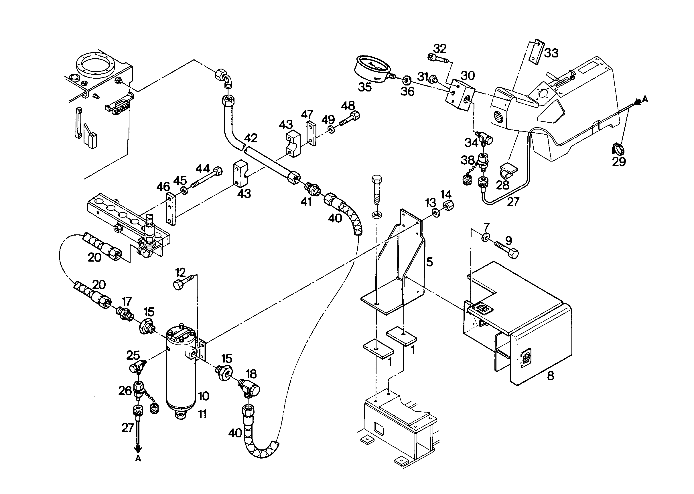 ПЛИТА ПОДКЛАДНАЯ 9239403 LIEBHERR