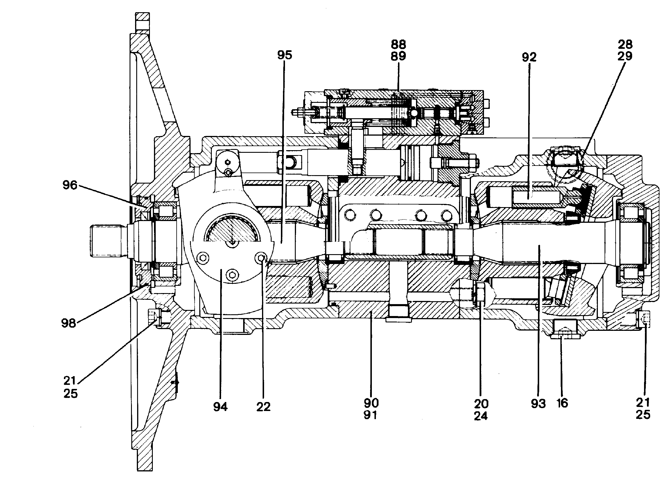 КОМПЛЕКТ УПЛОТНЕНИЙ КОРПУСА NG 090 9265347 LIEBHERR