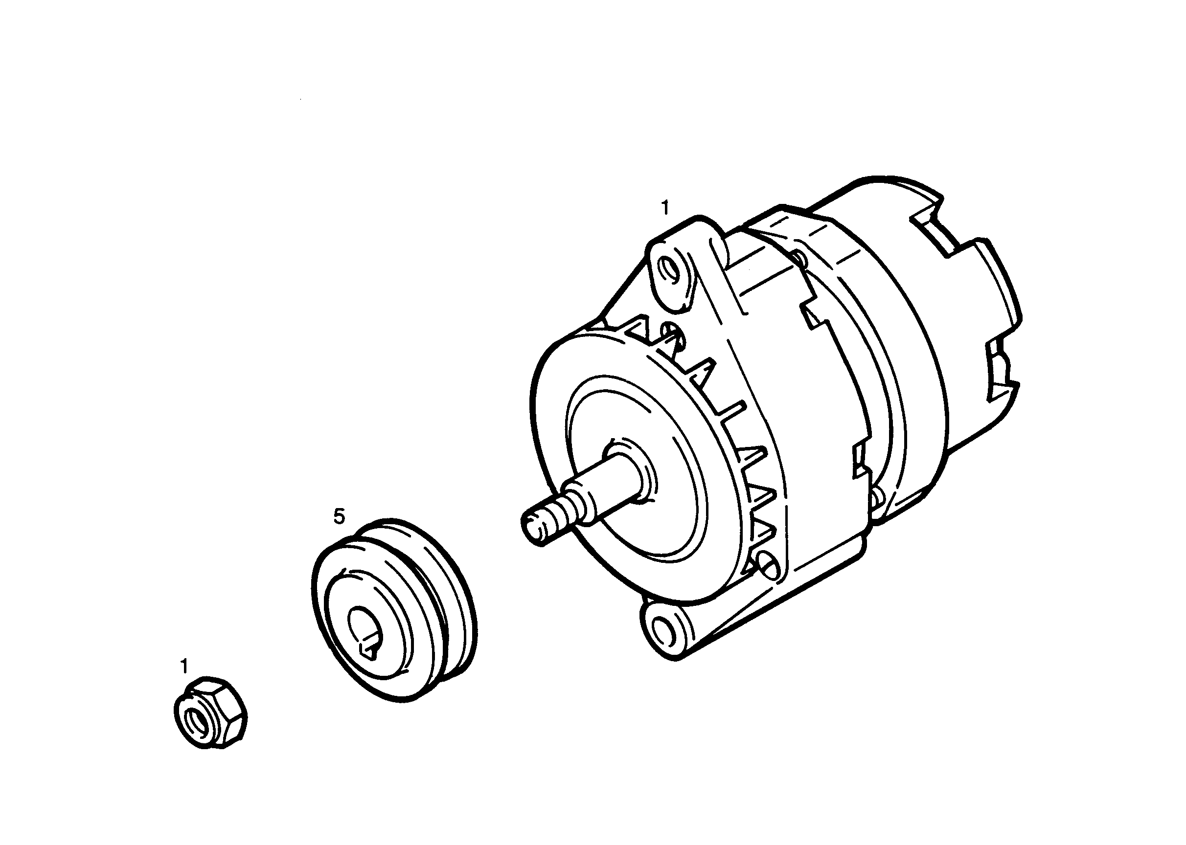 КОМПЛ.ПЕРЕОБ.РАЗЪЕМ.ЗВЕНА ГУС. 28V/55A 9886671 LIEBHERR