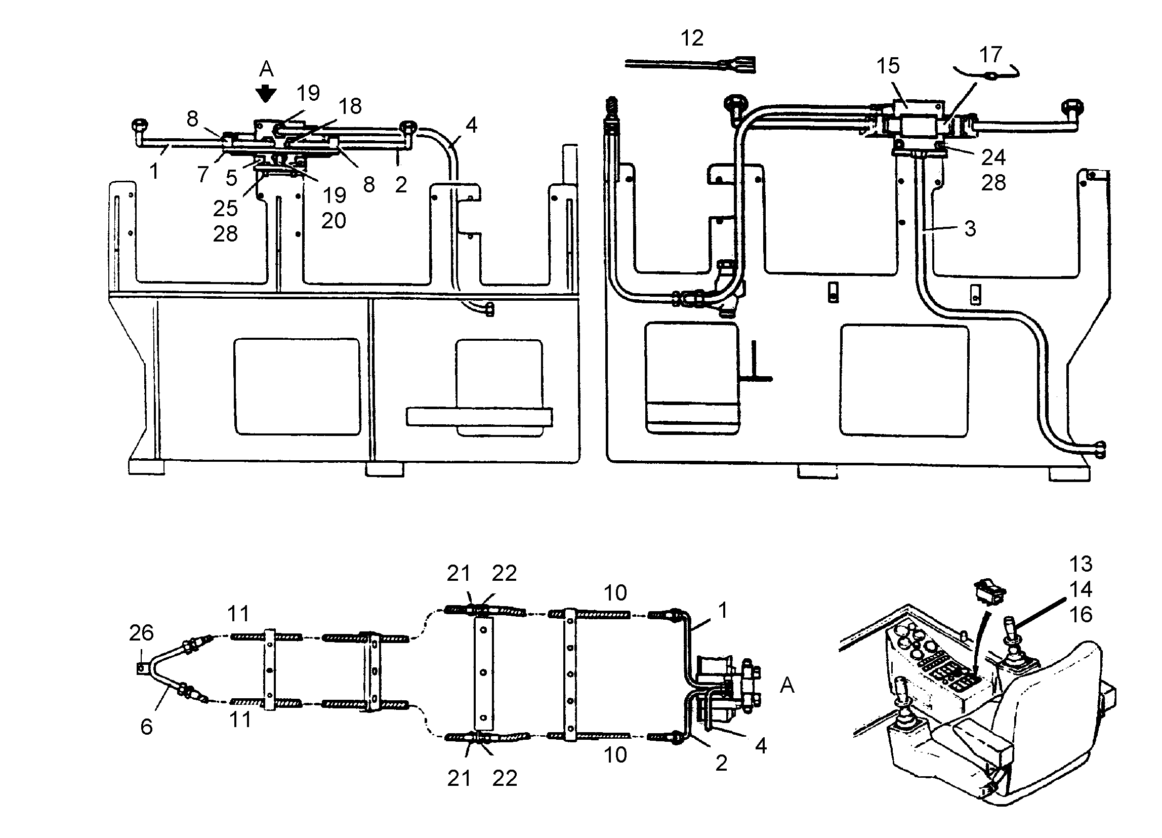 ШЛАНГ 12X1600 7005030 LIEBHERR